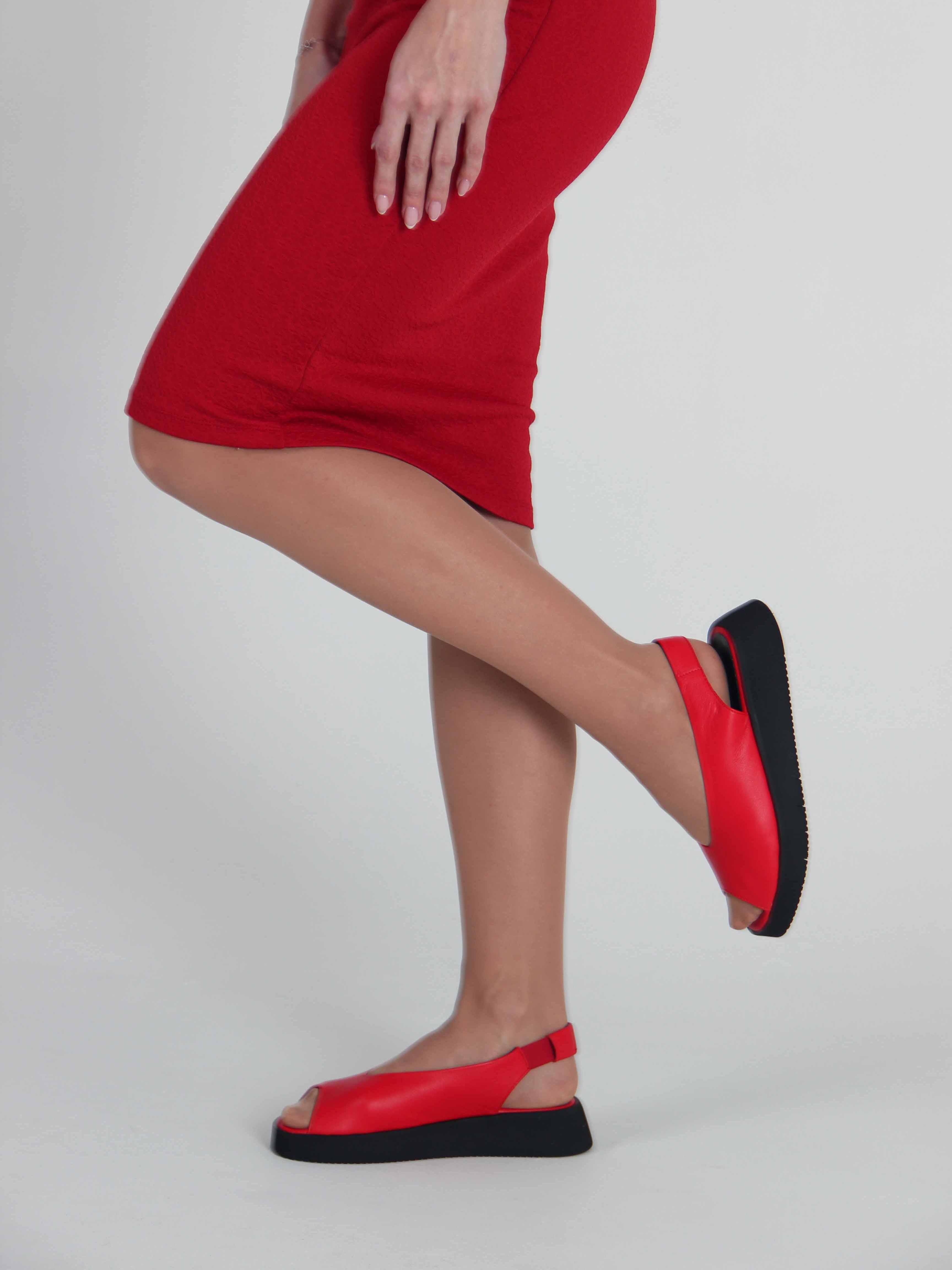 картинка Босоножки ED'ART 1019.Flex'bl. red R от интернет магазина