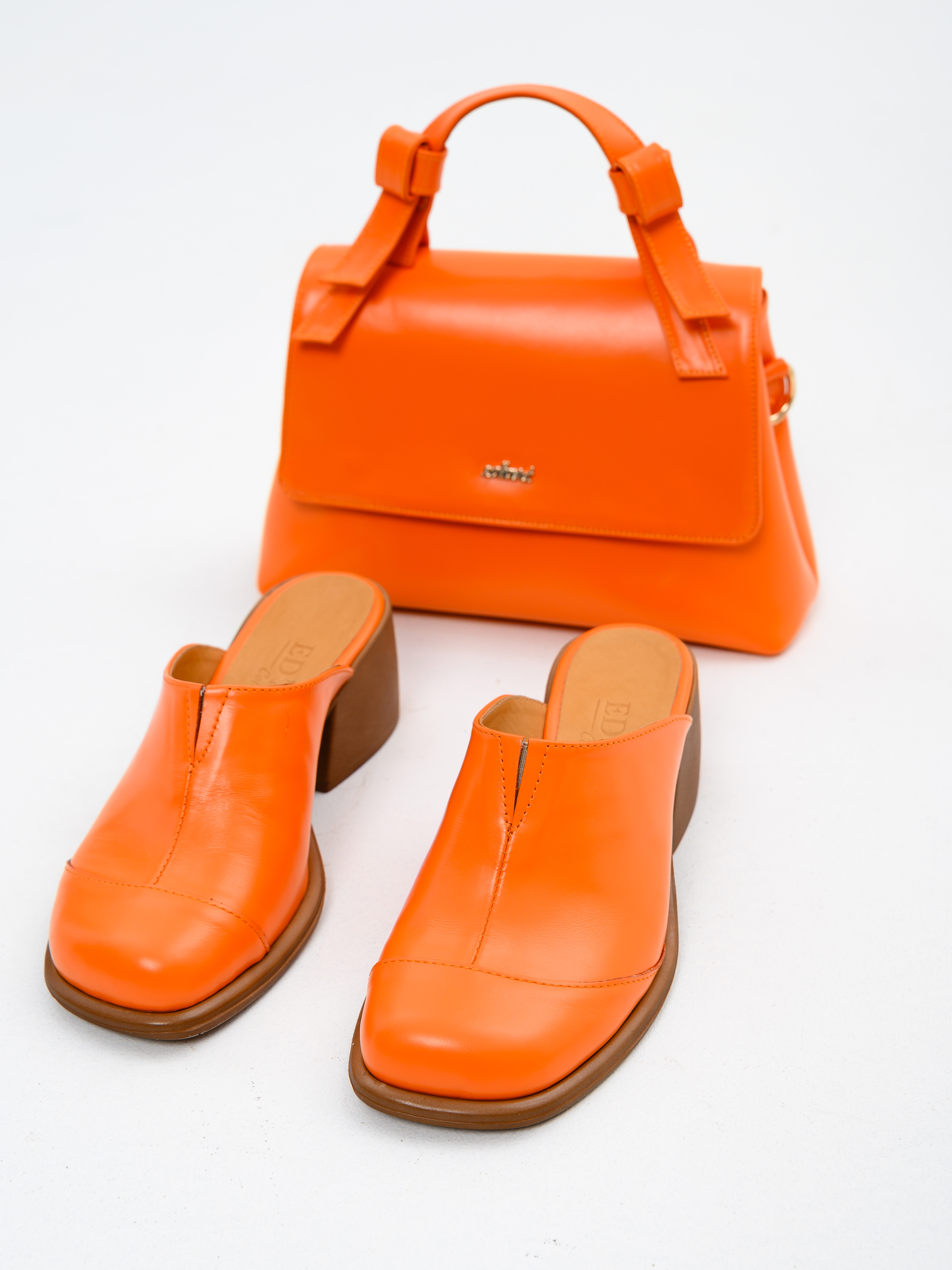 картинка Сабо ED'ART 5132.23663'br. оранжевый+коричневый от интернет магазина