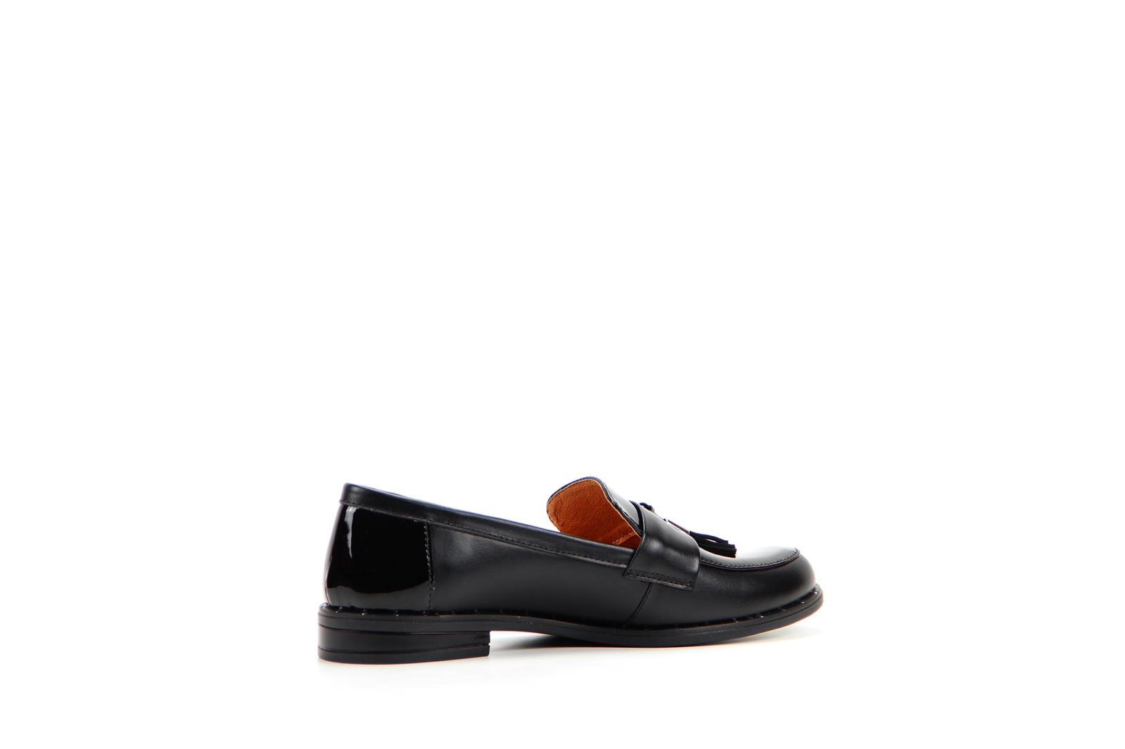 картинка Лоферы ED'ART 117.madonna'9g.black+laq от интернет магазина