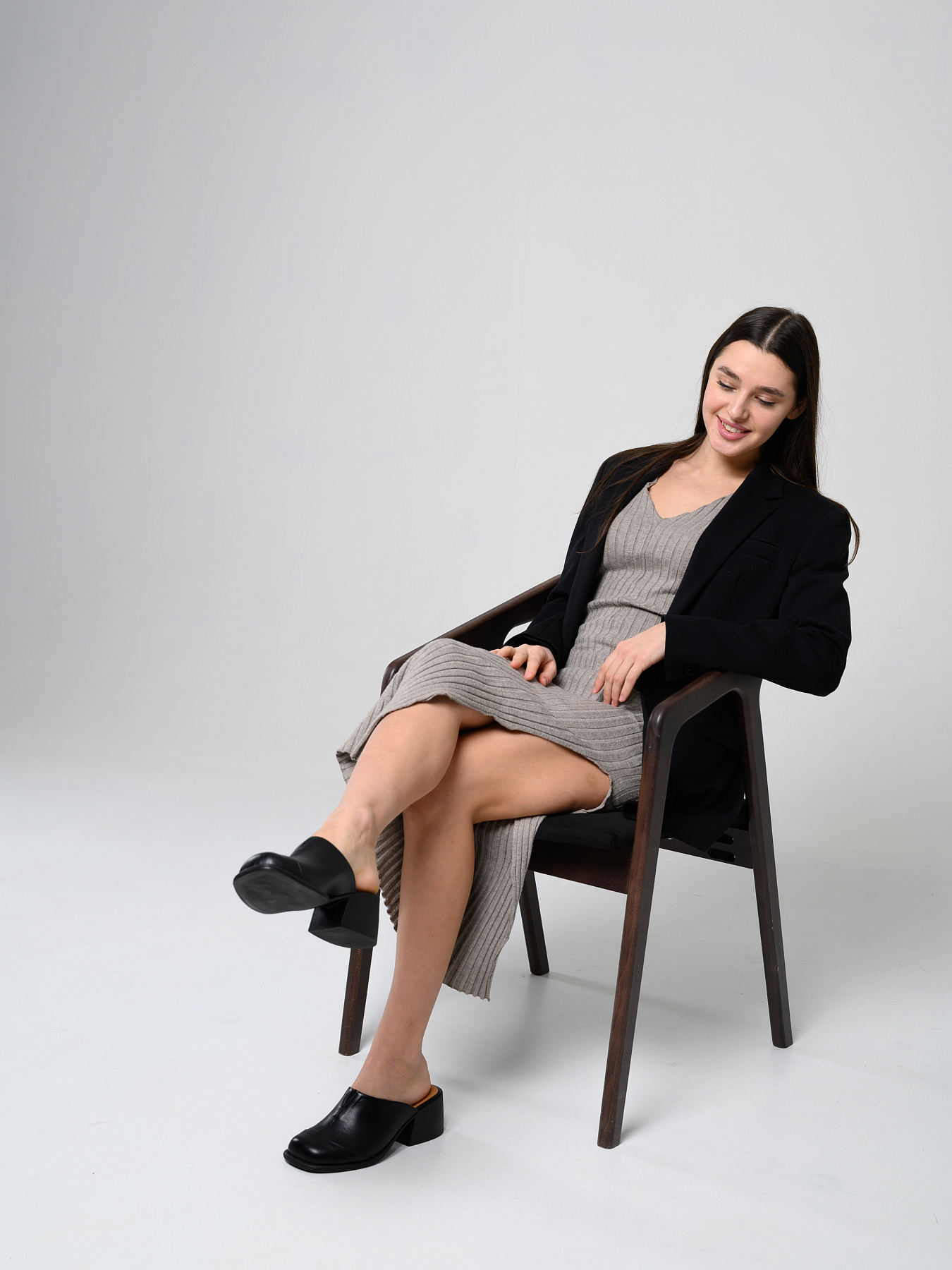 картинка Сабо ED'ART 5132.23663'bl. черный от интернет магазина