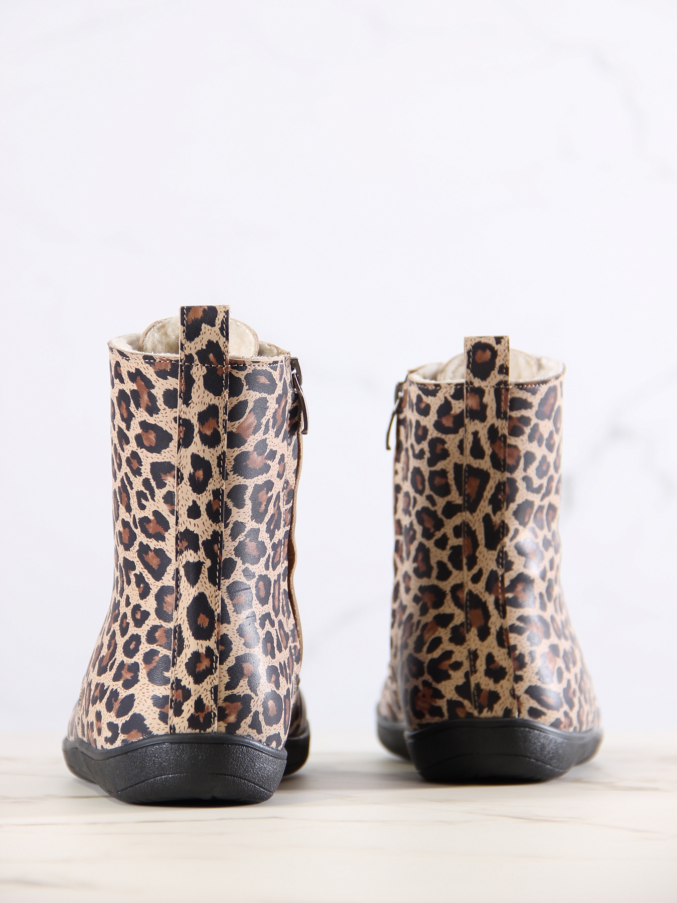 картинка Босоногие ботинки  ED'ART 351.NATA'bl.Бежевый леопард от интернет магазина