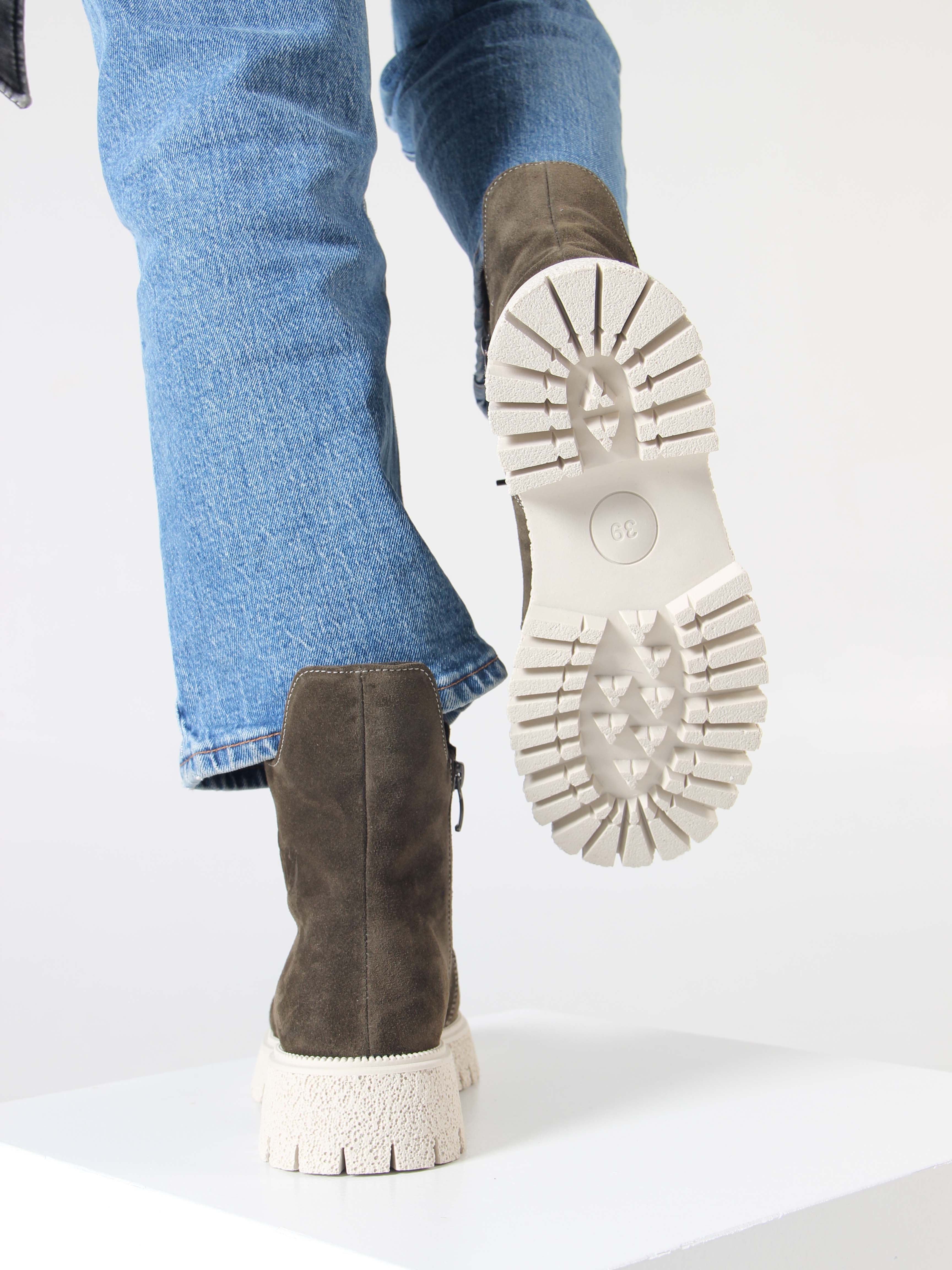 картинка Ботинки ED'ART 228.V.1541'be. Хаки от интернет магазина