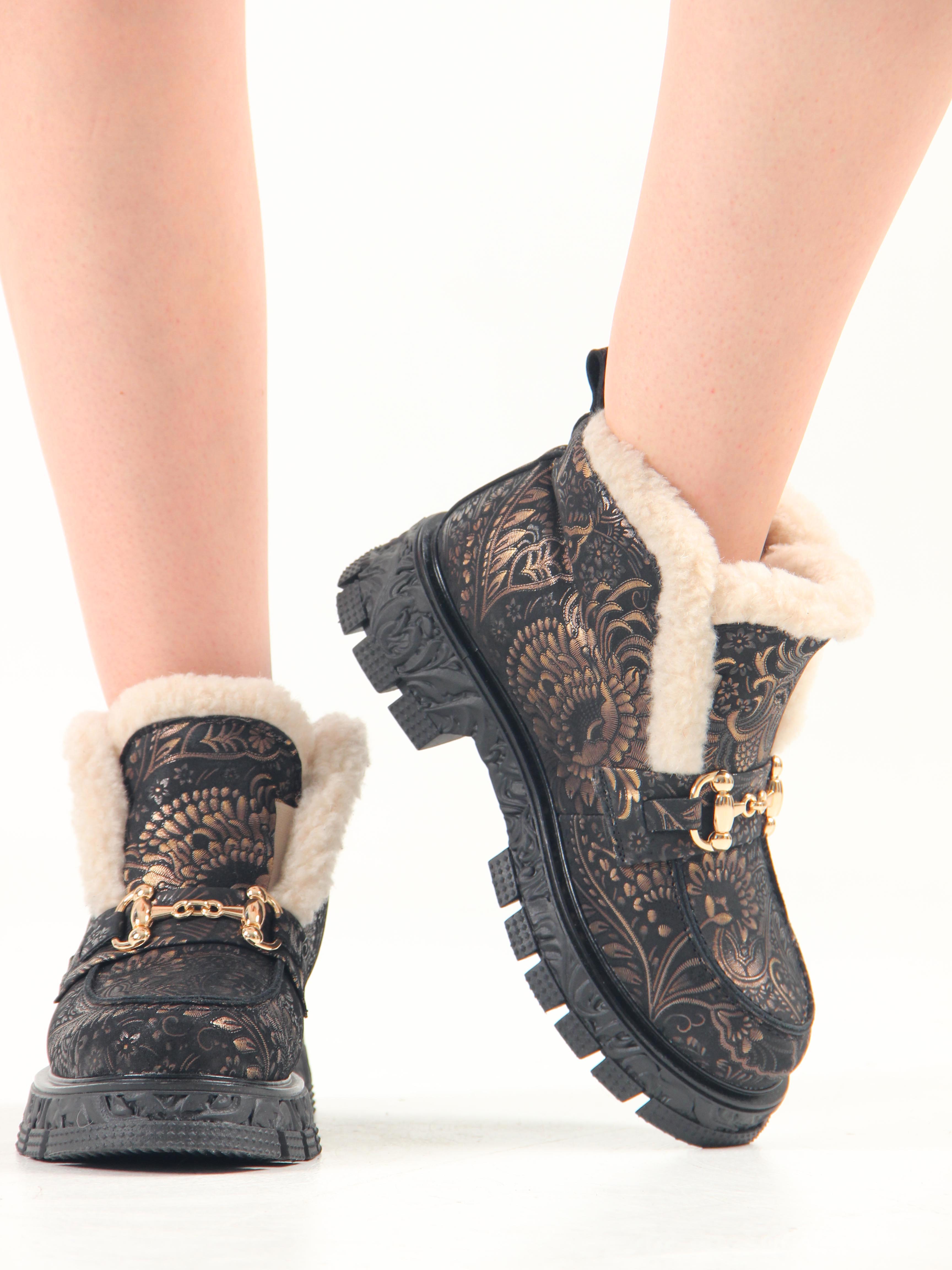 картинка Ботинки ED'ART 307. PODYUM141 'bl. черная грация от интернет магазина