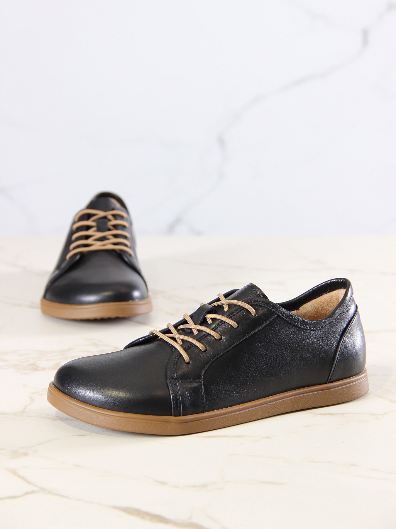 картинка Кеды босоногие ED'ART 182.асти'br.Черный стар от интернет магазина