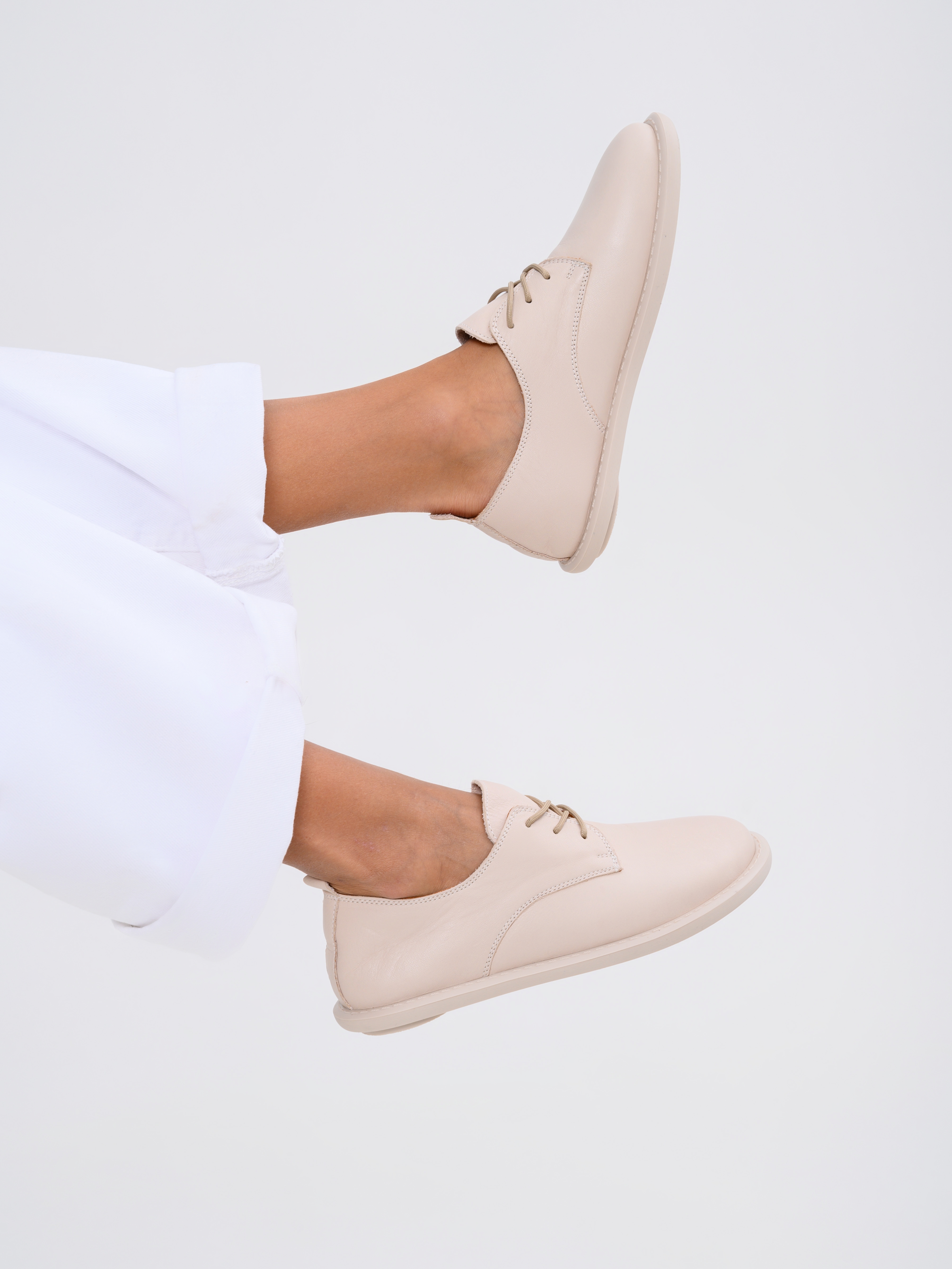 картинка Туфли ED'ART 181.ОКСЕ'be.Бежевый стар пудра от интернет магазина