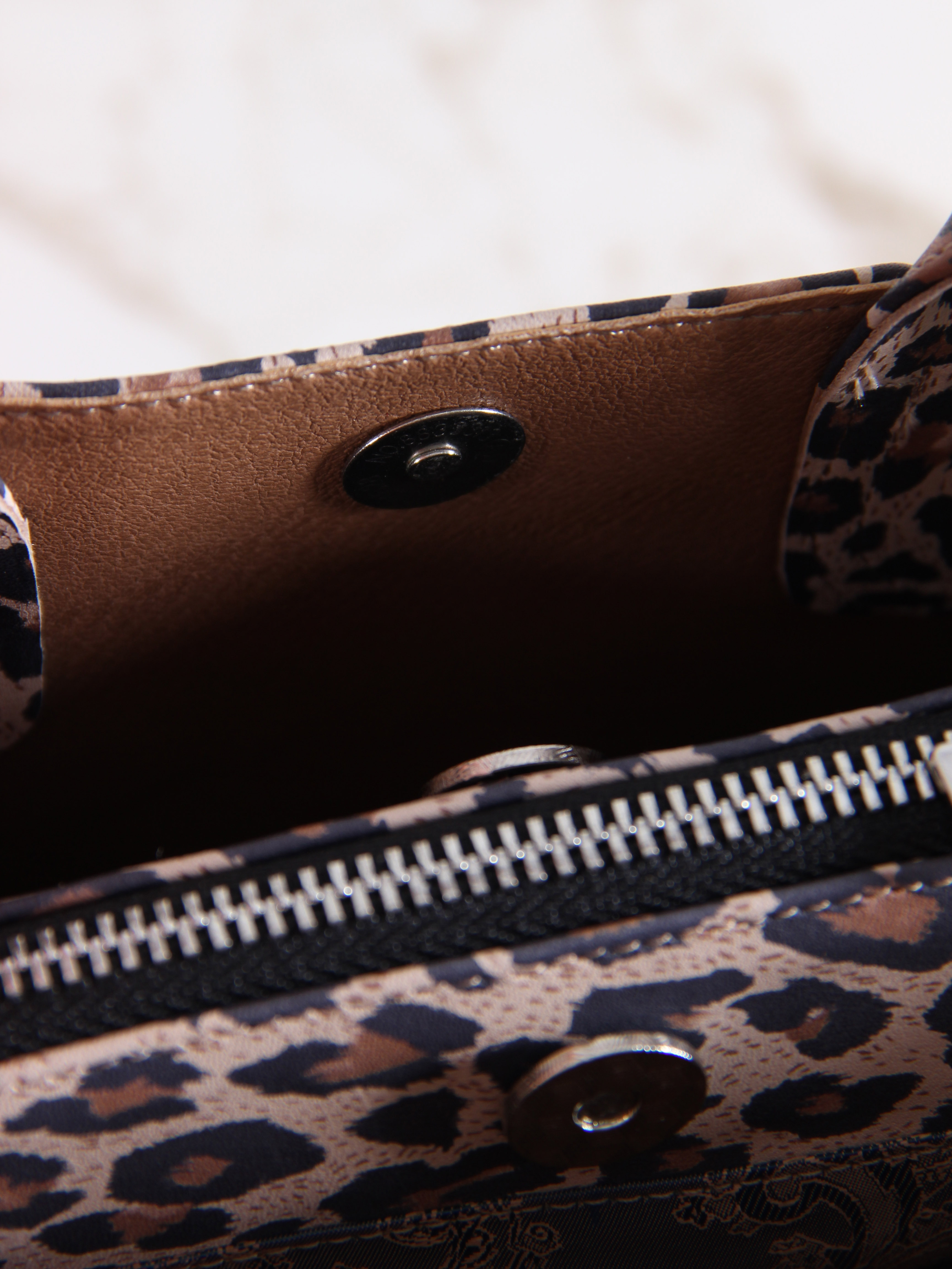 картинка Сумка  ED'ART s08.бежевый леопард от интернет магазина