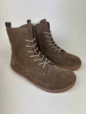 Босоногие ботинки  ED'ART 351.NATA'br.Серо-коричневая замша уценка