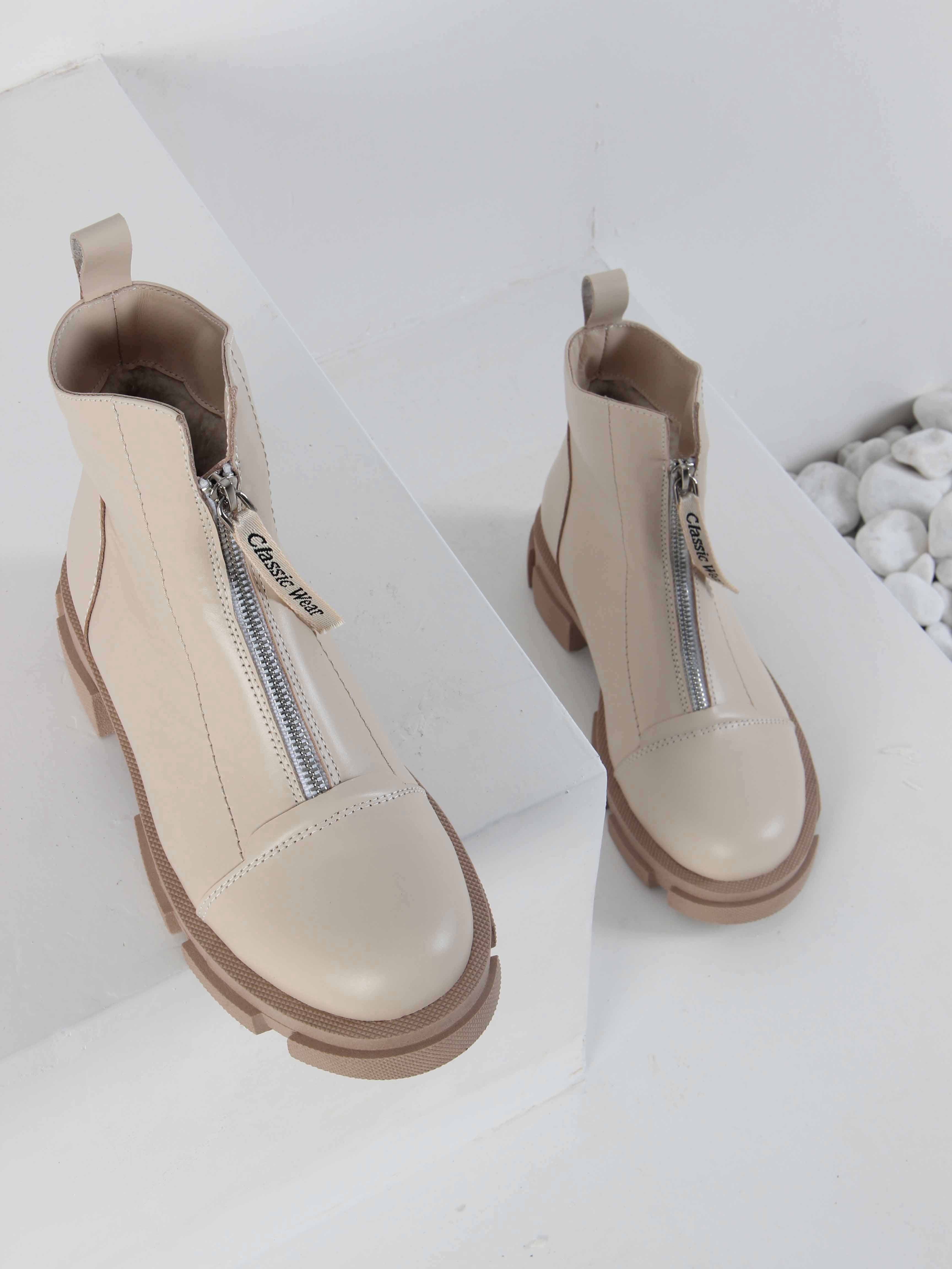 картинка Ботинки ED'ART 330.21074ka. Бежевый капучино от интернет магазина