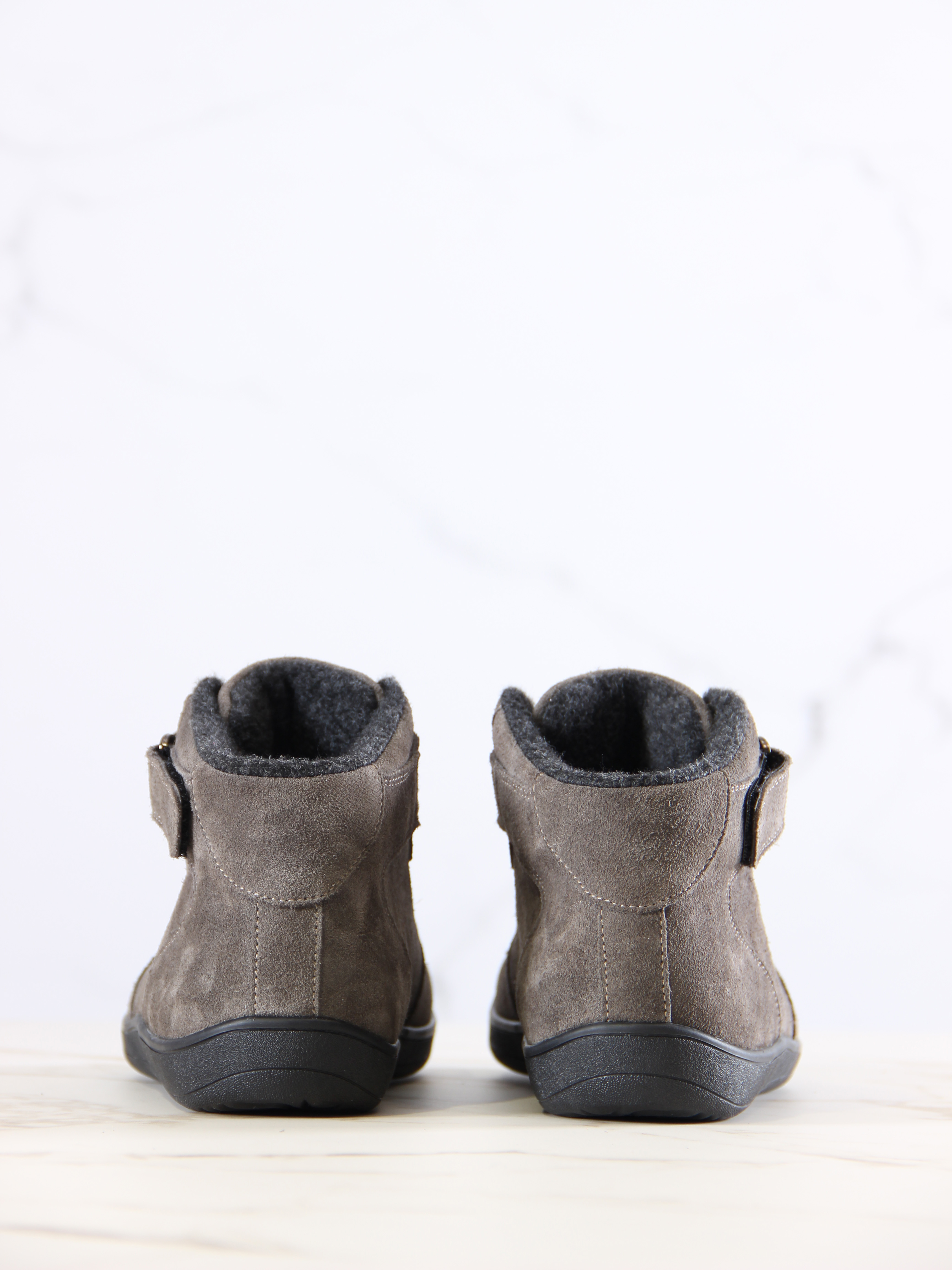 картинка Босоногие ботинки ED'ART 211.NATA'bl.Серый замок замша от интернет магазина