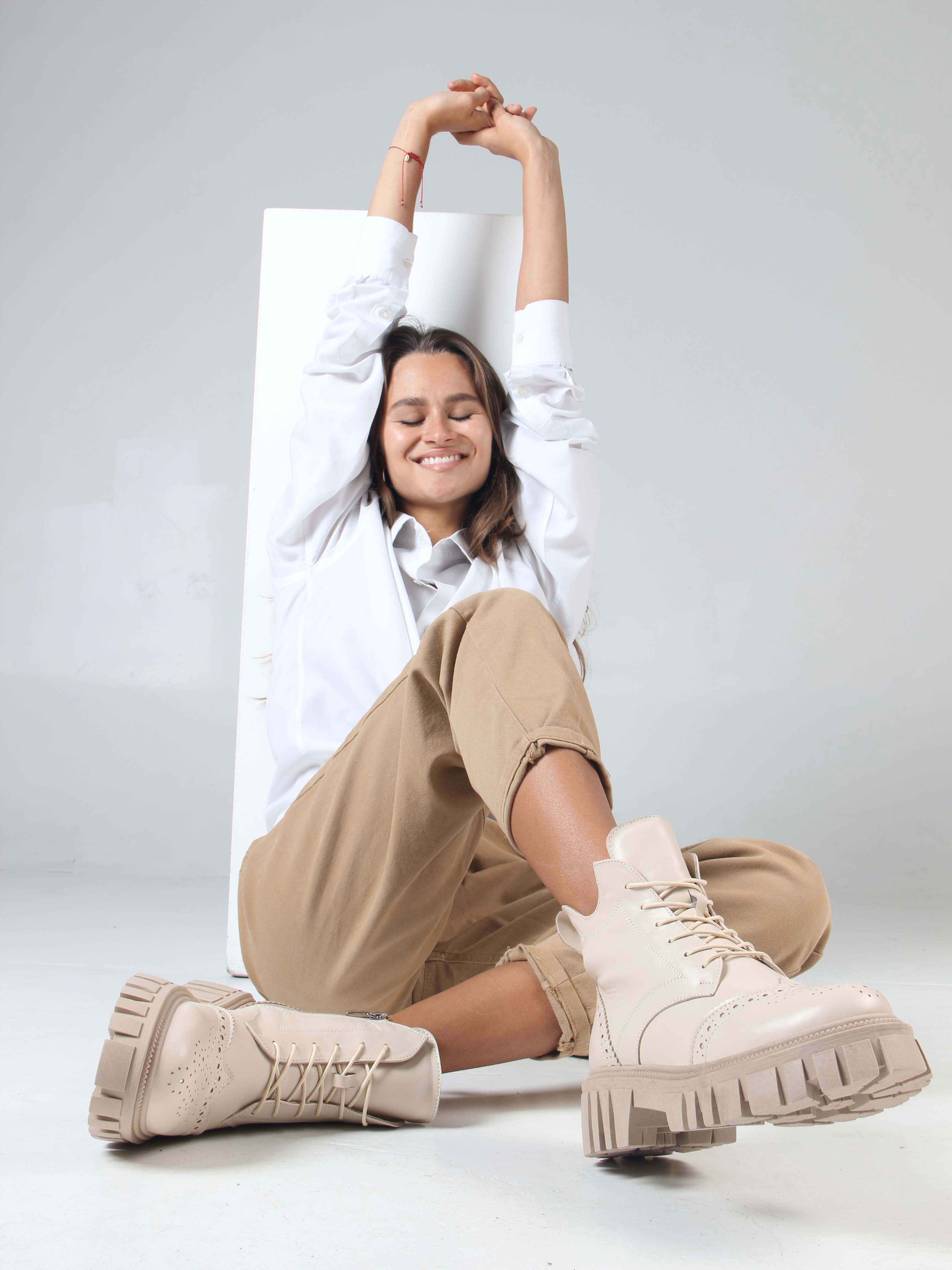 картинка Ботинки ED'ART 338.21153'be. beige от интернет магазина