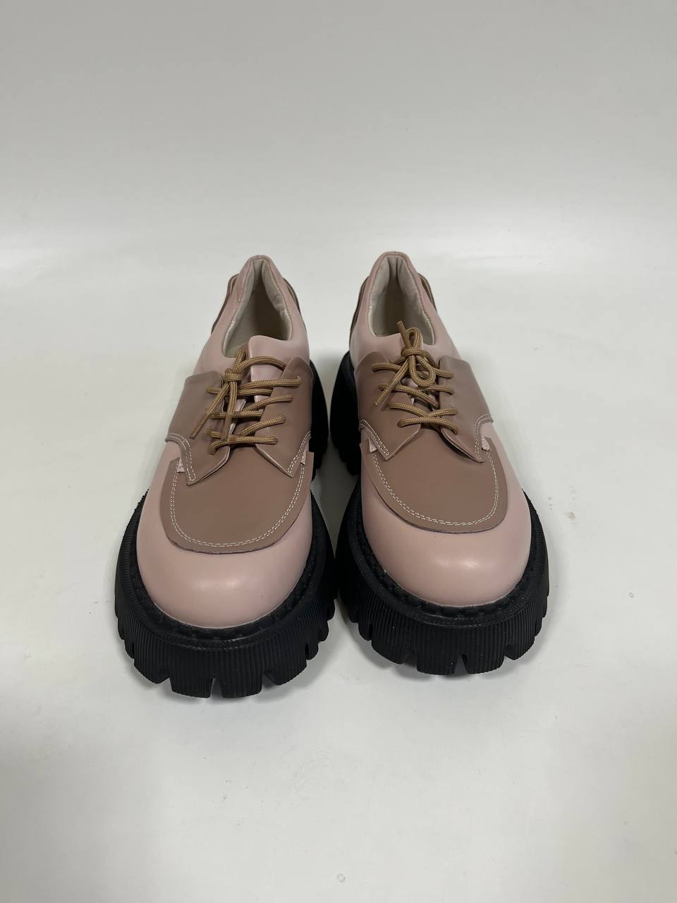 картинка Туфли полуботинки ED'ART 204.14728'bl. пудра-какао R от интернет магазина