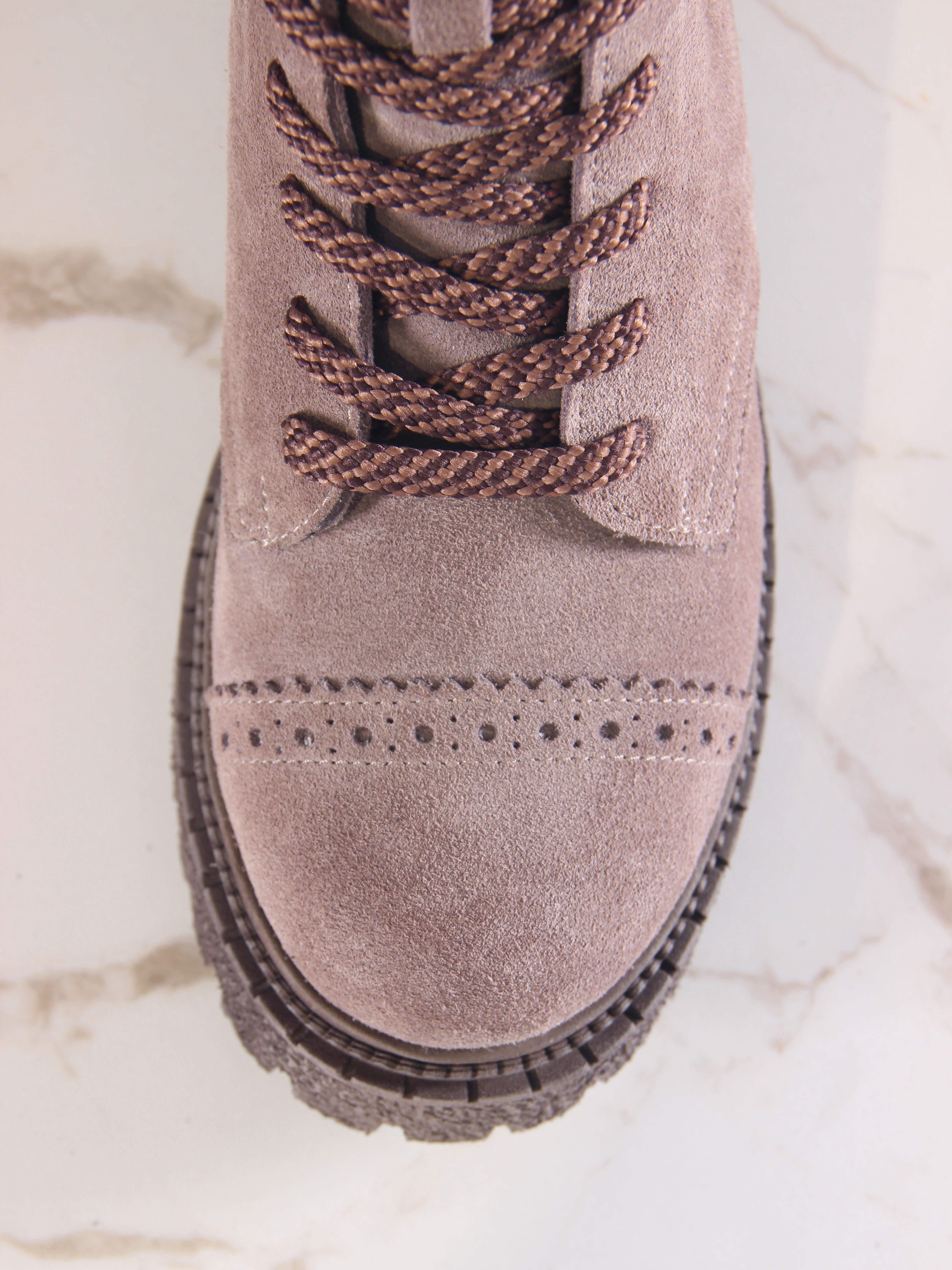 картинка Ботинки ED'ART 319.22511'br. Капучино замша от интернет магазина