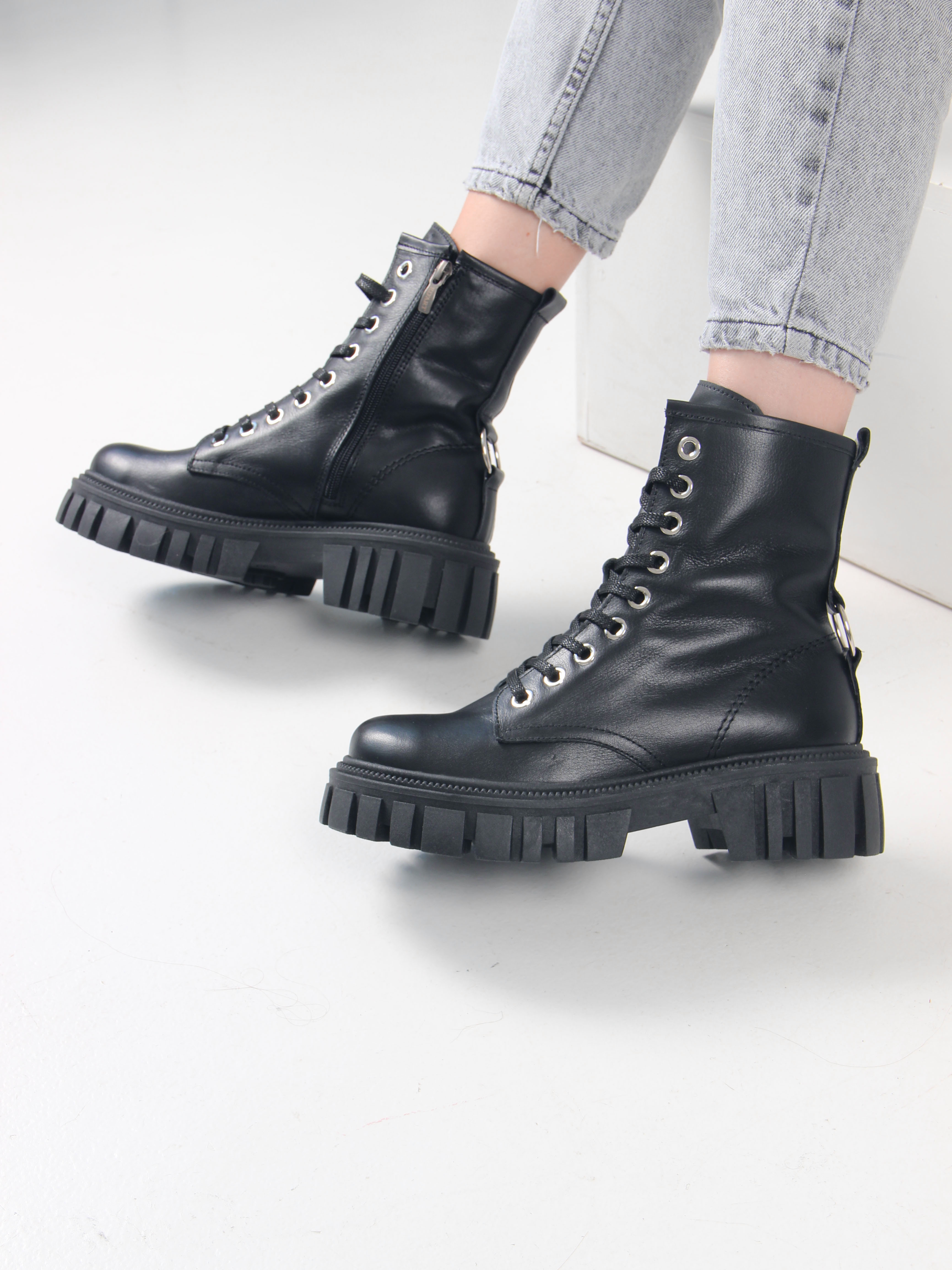 картинка Ботинки ED'ART 329.21153'bl.black от интернет магазина