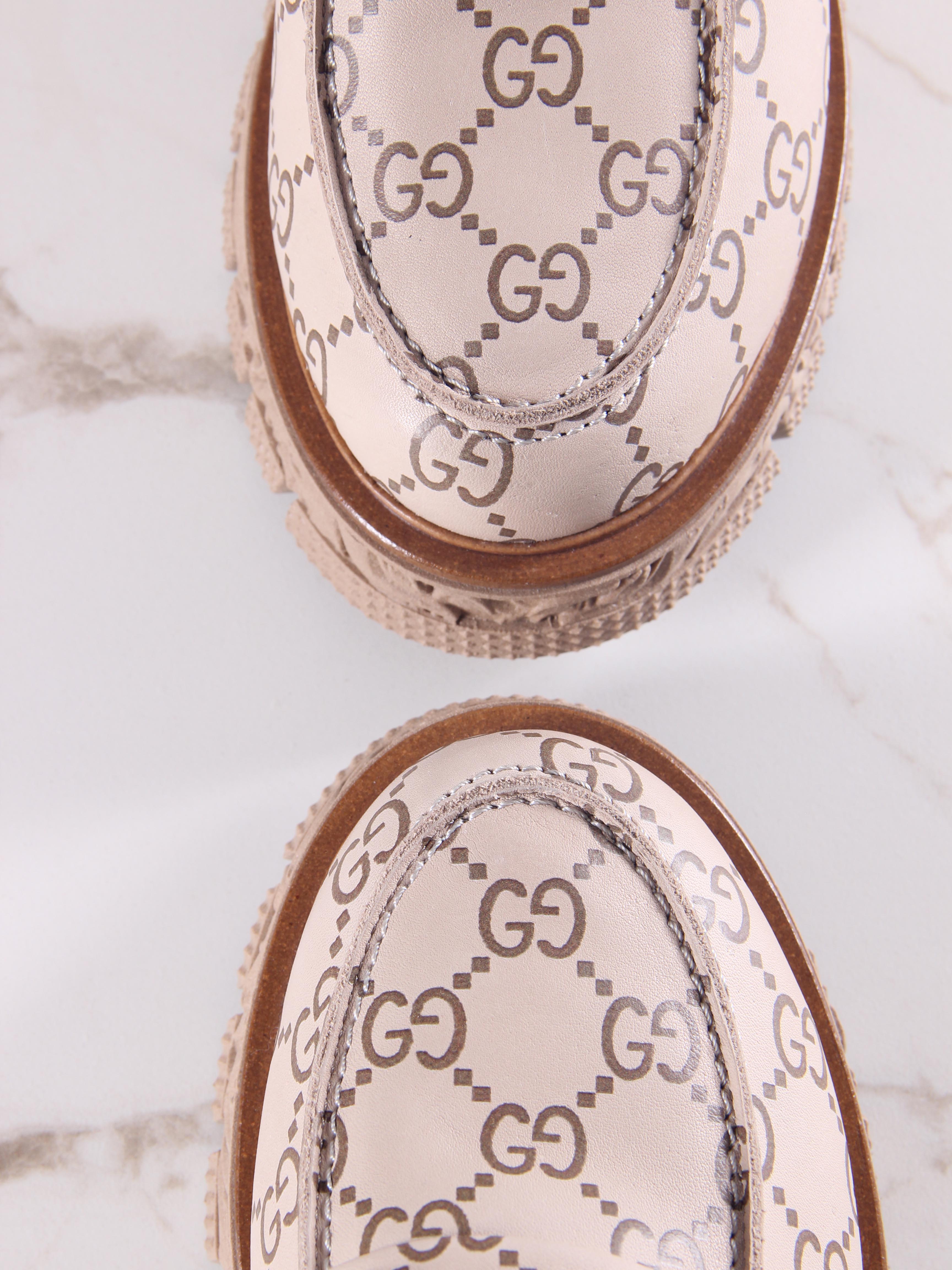 картинка Ботинки ED'ART 307. PODYUM141 'br. бежевый гучи коричневый от интернет магазина