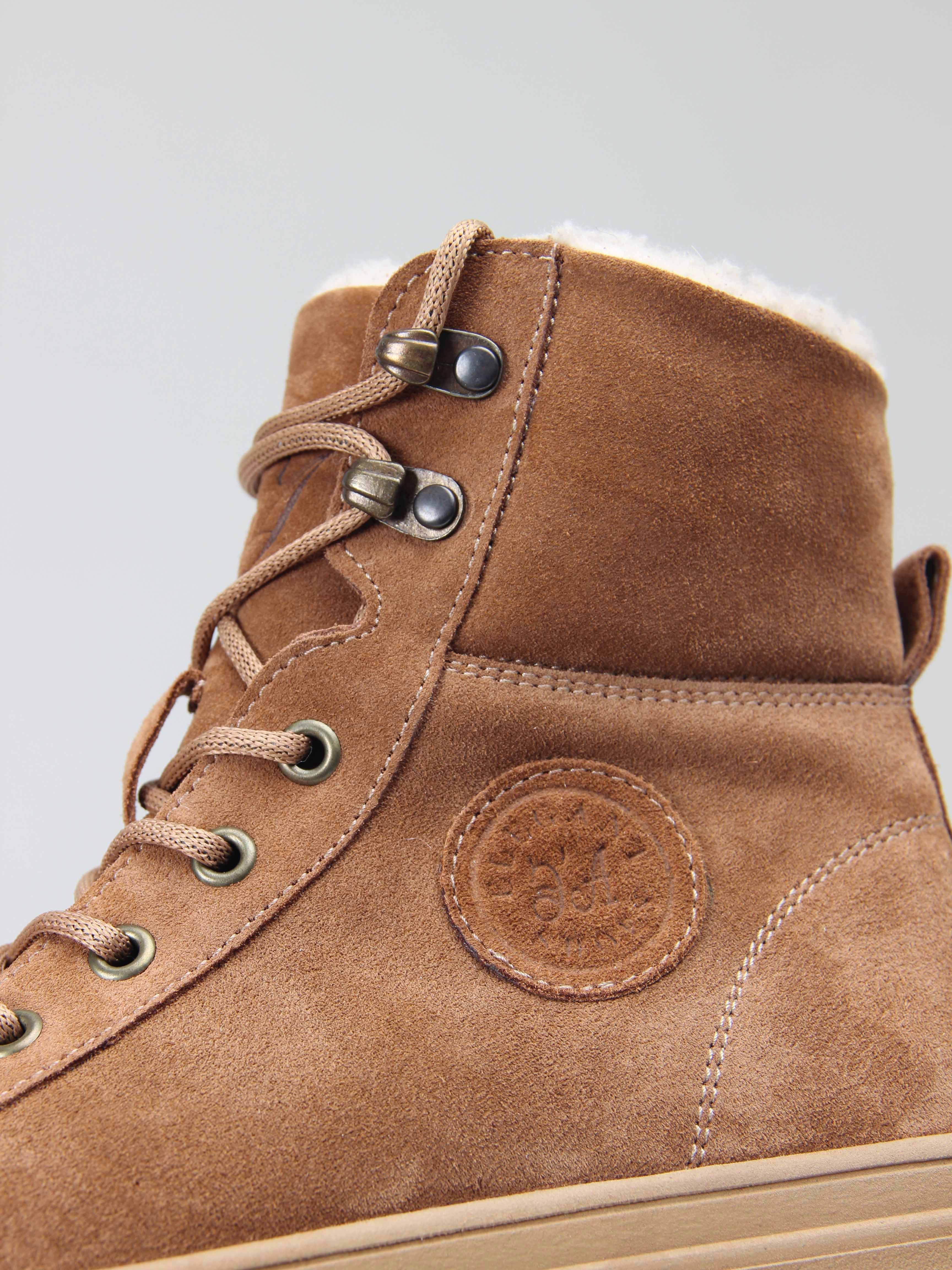 картинка Ботинки ED'ART 219.warm'br. Светло коричневый от интернет магазина