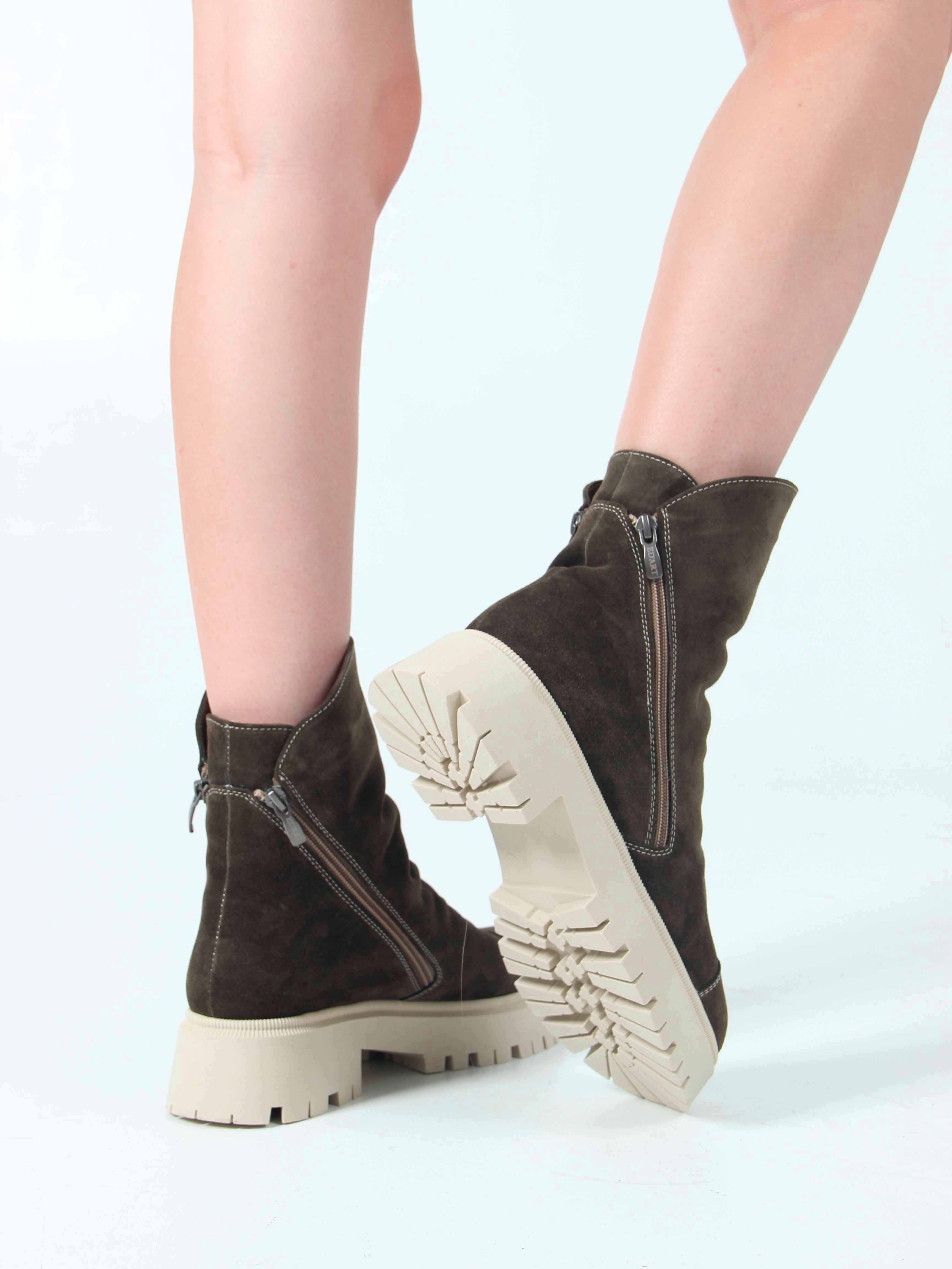 картинка Ботинки ED'ART 233.2094'be. хаки от интернет магазина