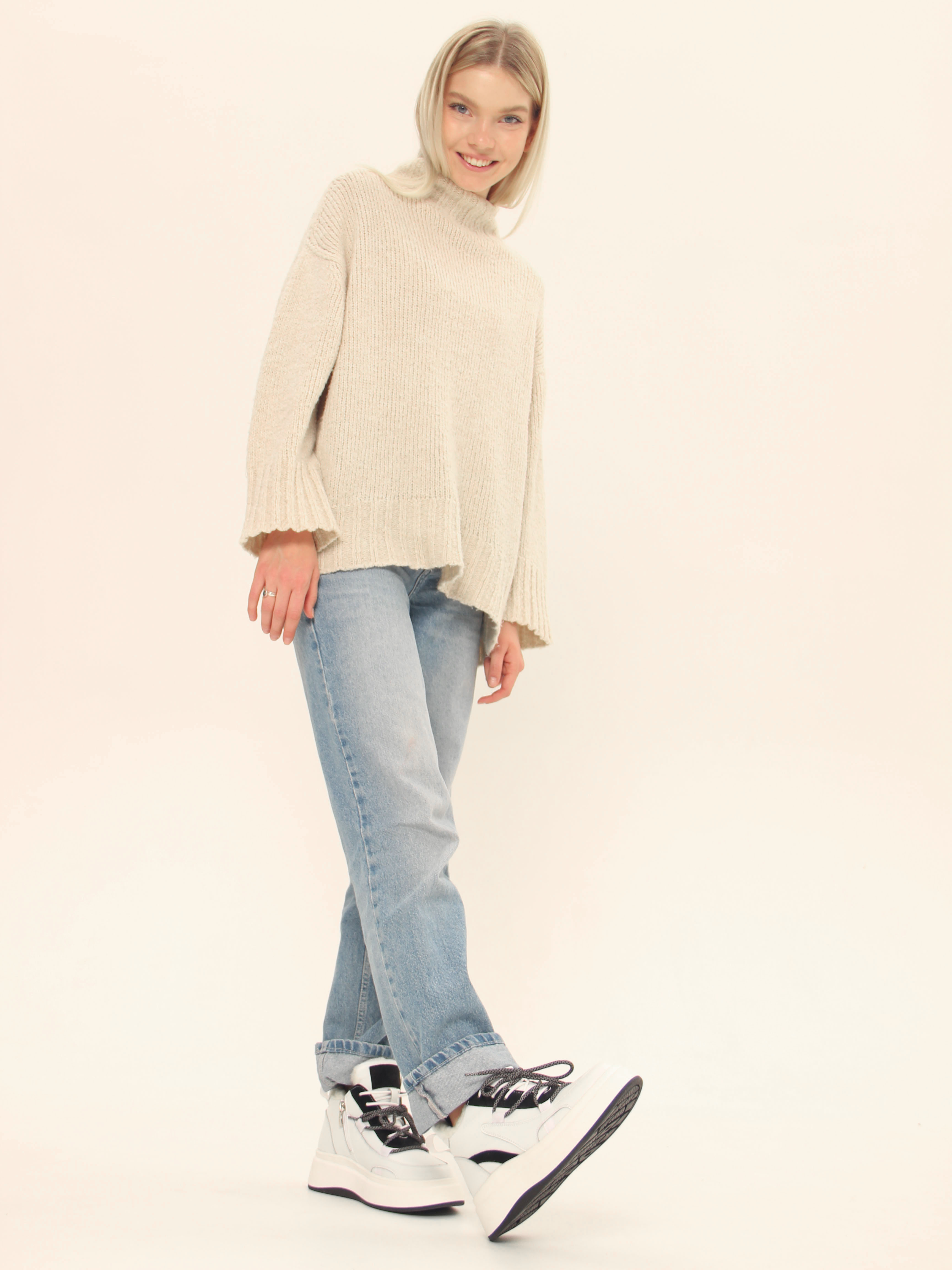 картинка Ботинки ED'ART 229.windy'w. белый черный от интернет магазина