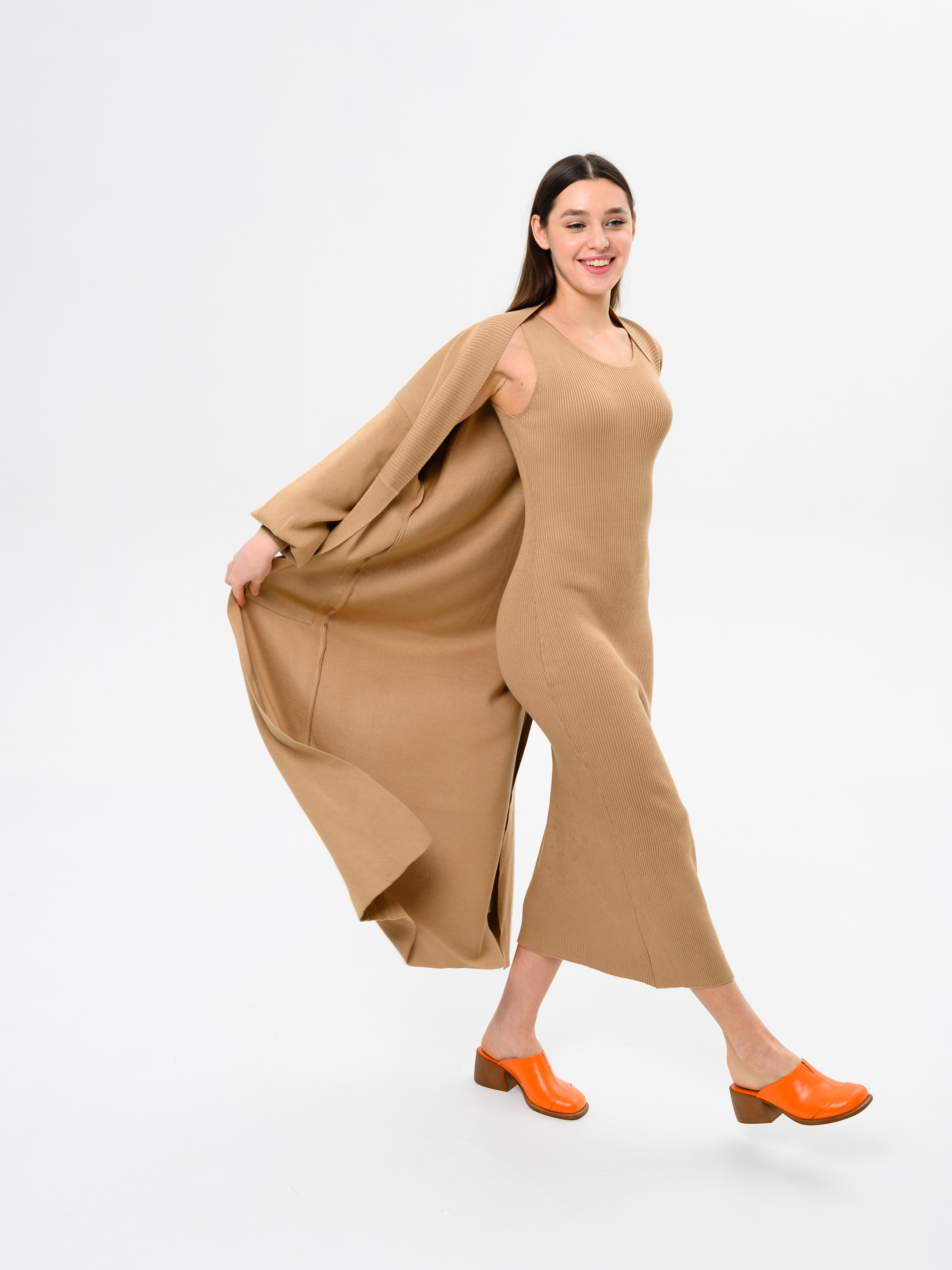 картинка Сабо ED'ART 5132.23663'br. оранжевый+коричневый от интернет магазина