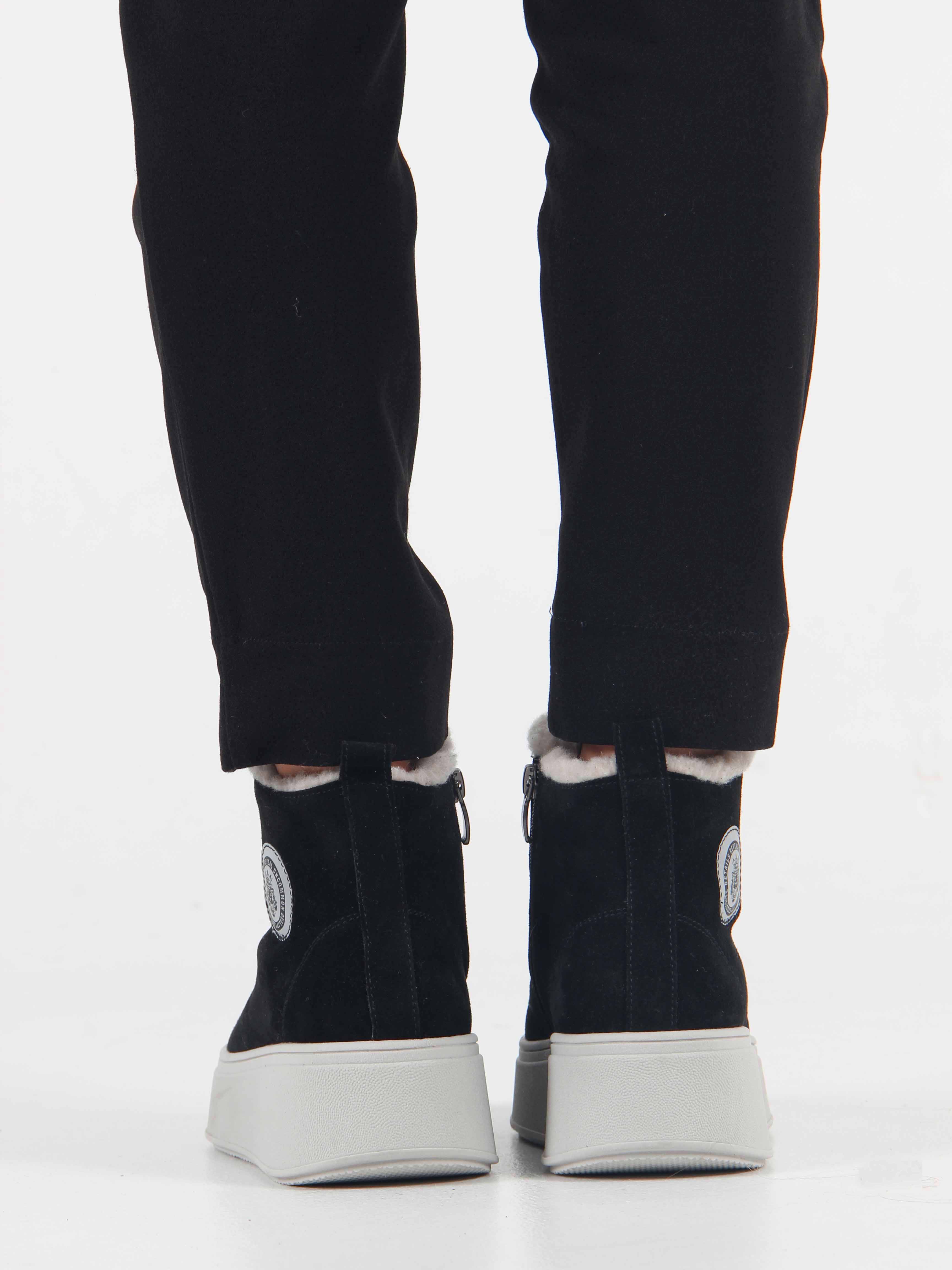 картинка Ботинки ED'ART 217.ALTA'gr. черный замша от интернет магазина