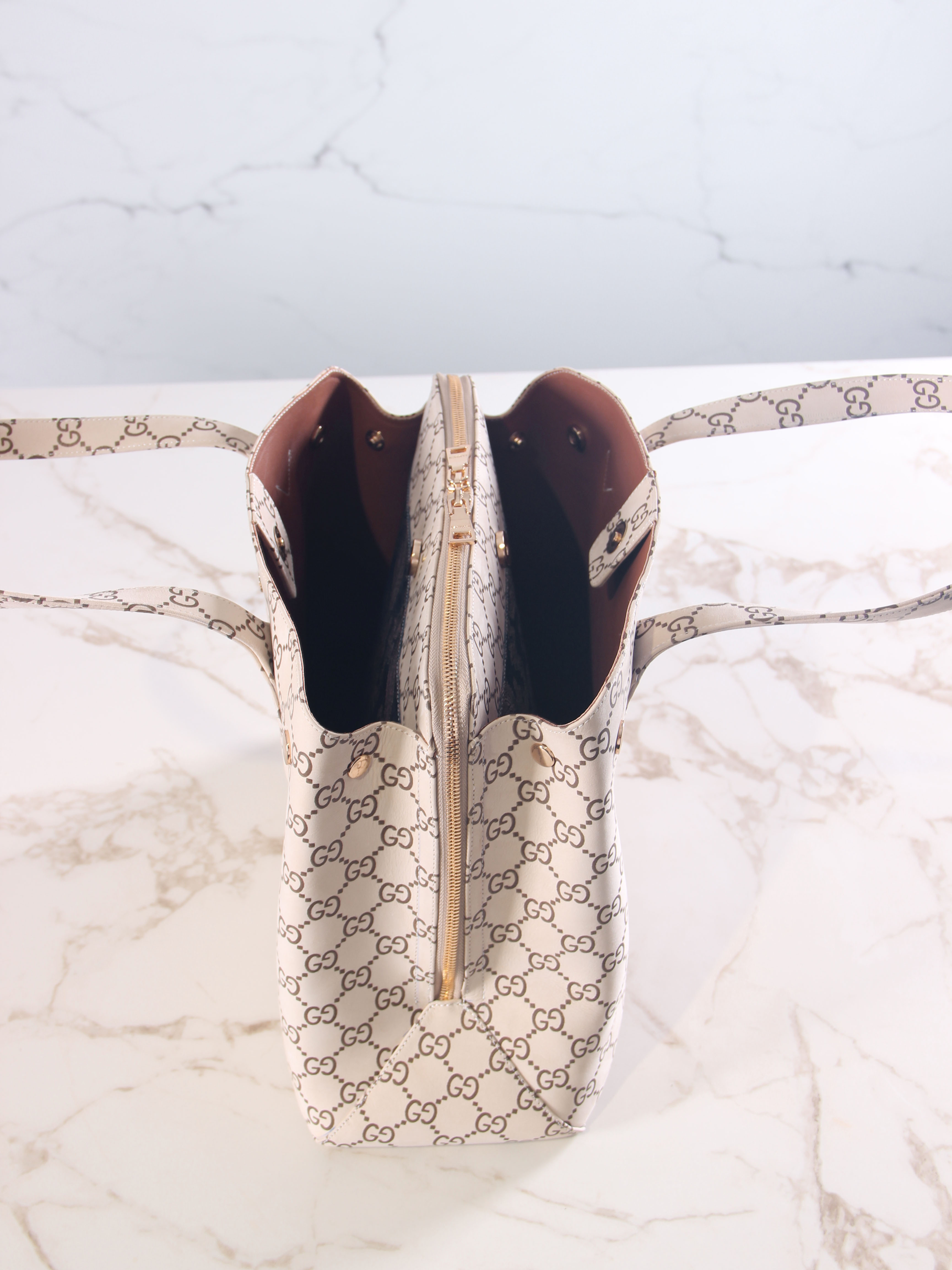 картинка Сумка ED`ART S05. Бежевый гучи от интернет магазина