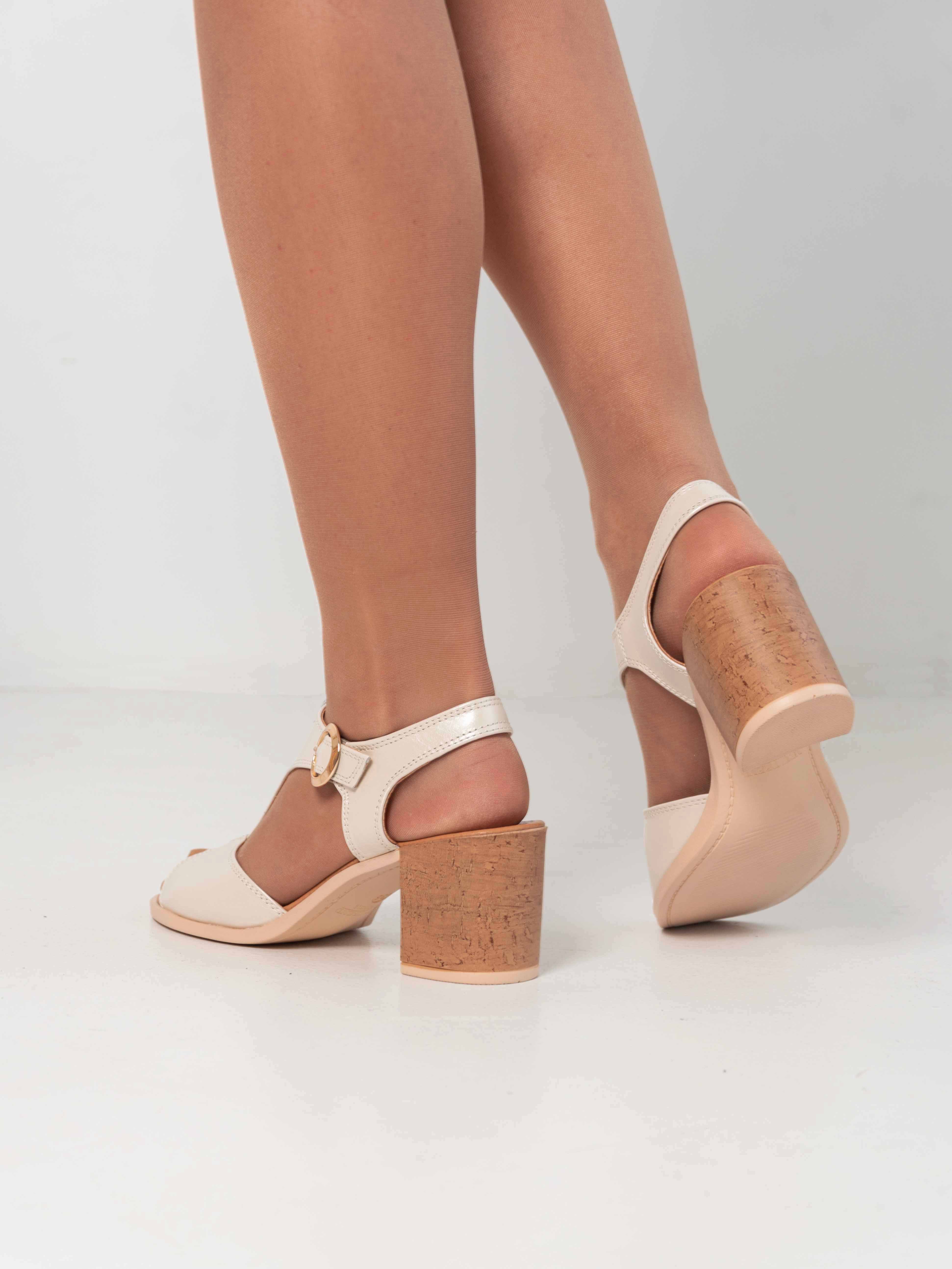 картинка Босоножки ED'ART 6001.624'be. Бежевый от интернет магазина