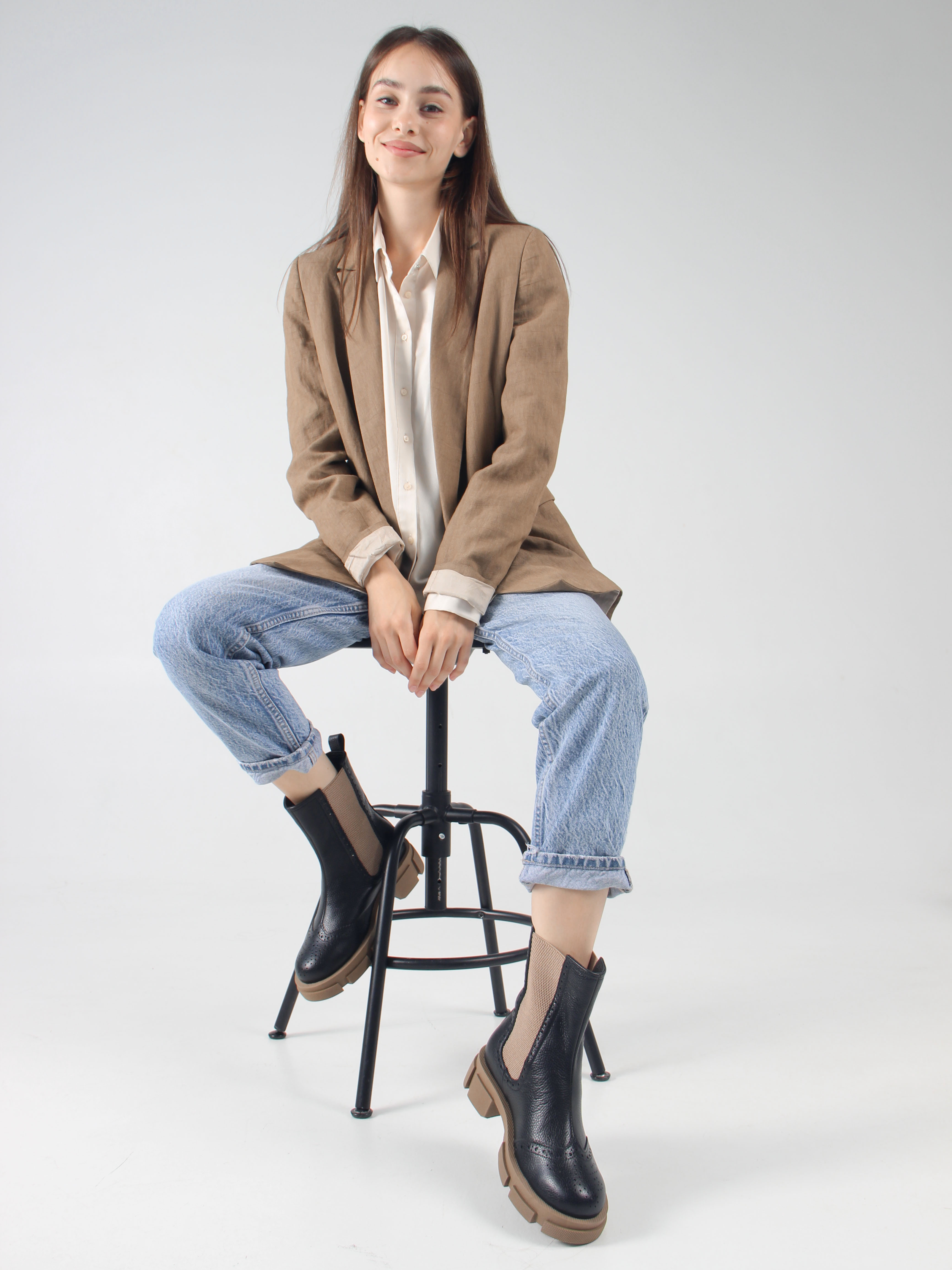 картинка Челси ED'ART 360.P.21074'nut. черный макс какао от интернет магазина