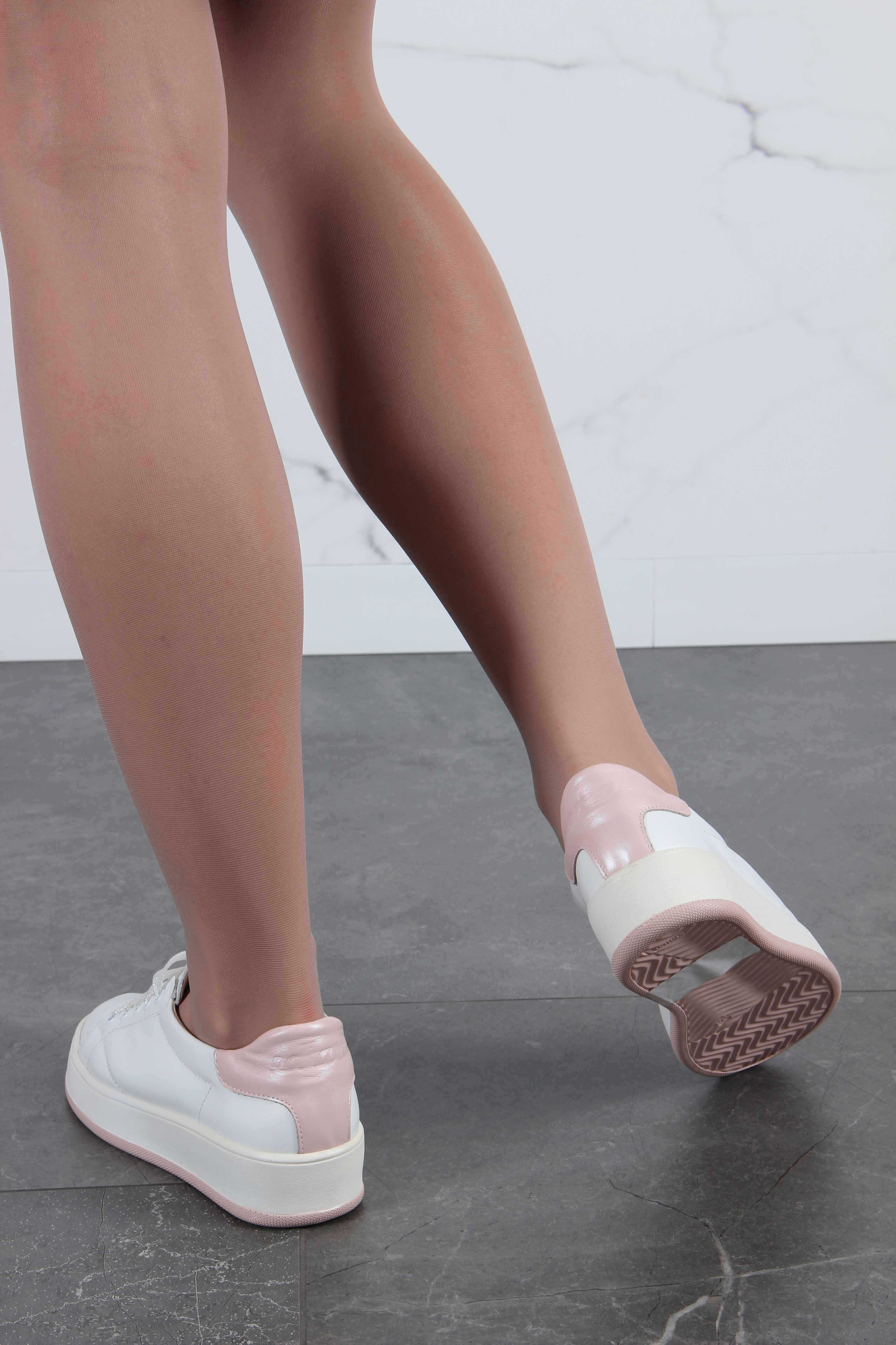 картинка Кеды ED'ART 131.143.Белый-розовый от интернет магазина