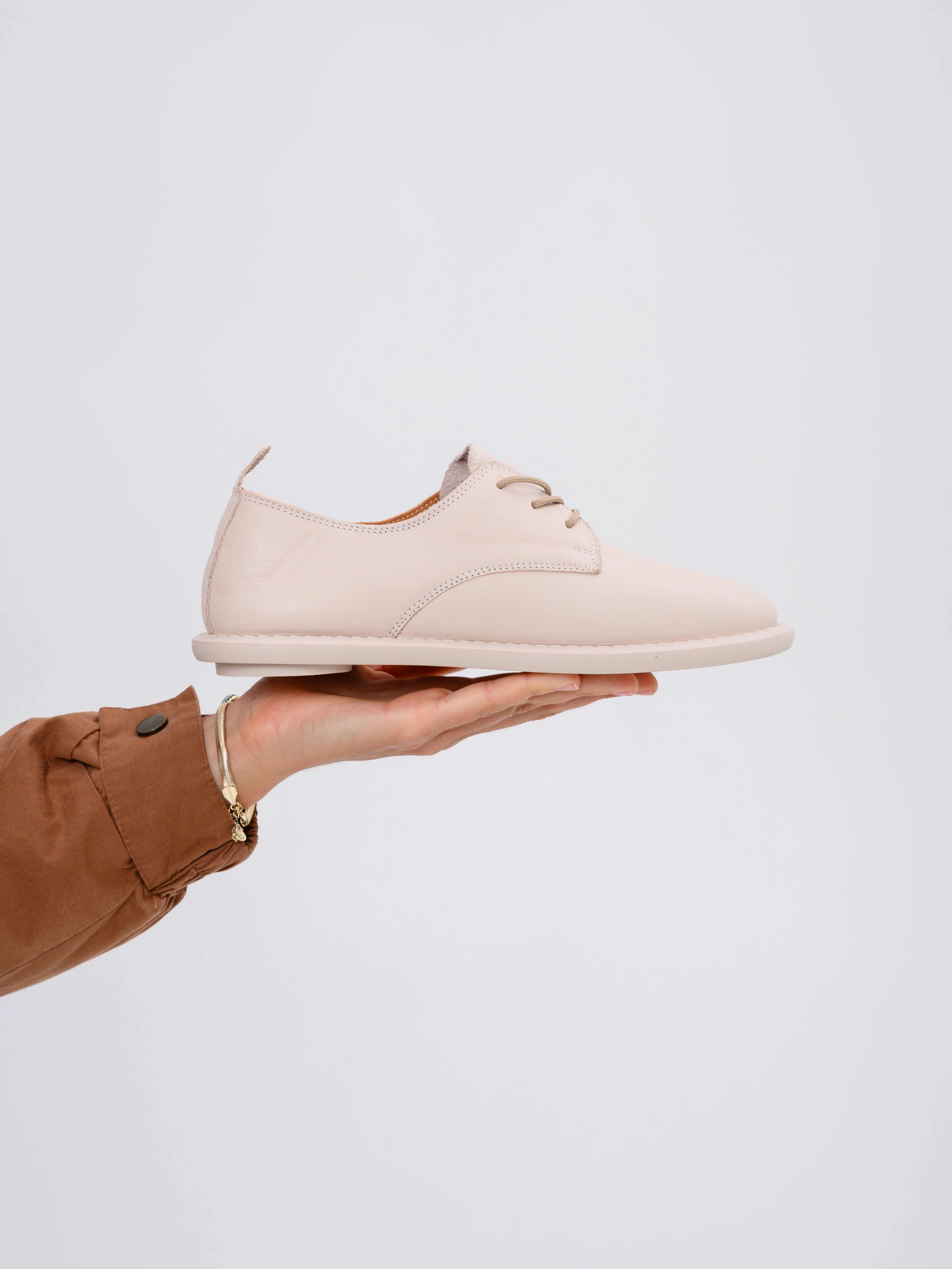 картинка Туфли ED'ART 181.ОКСЕ'be.Бежевый стар пудра от интернет магазина