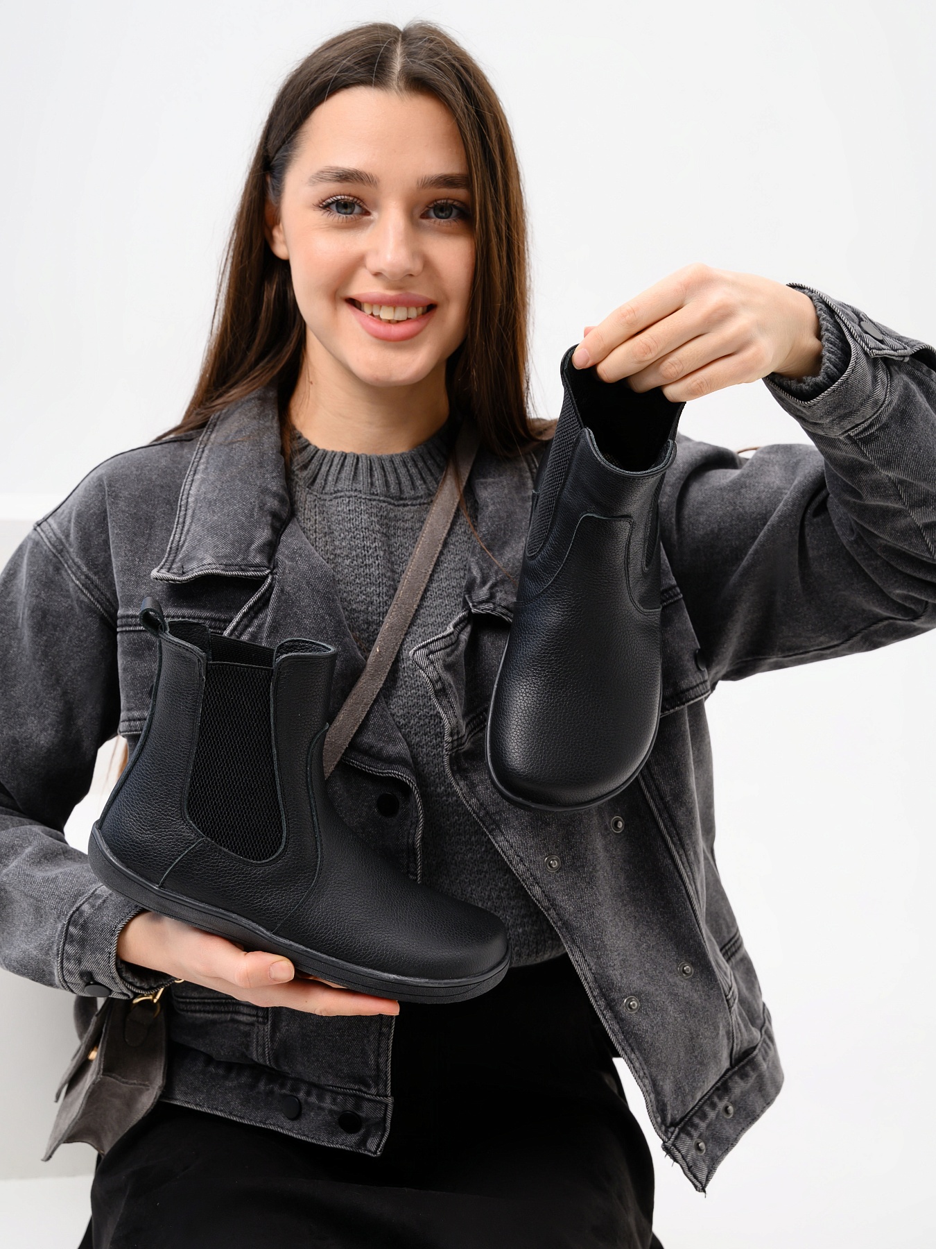 картинка Челси босоногие ED'ART 366.NATA'bl.Черный флоттер от интернет магазина