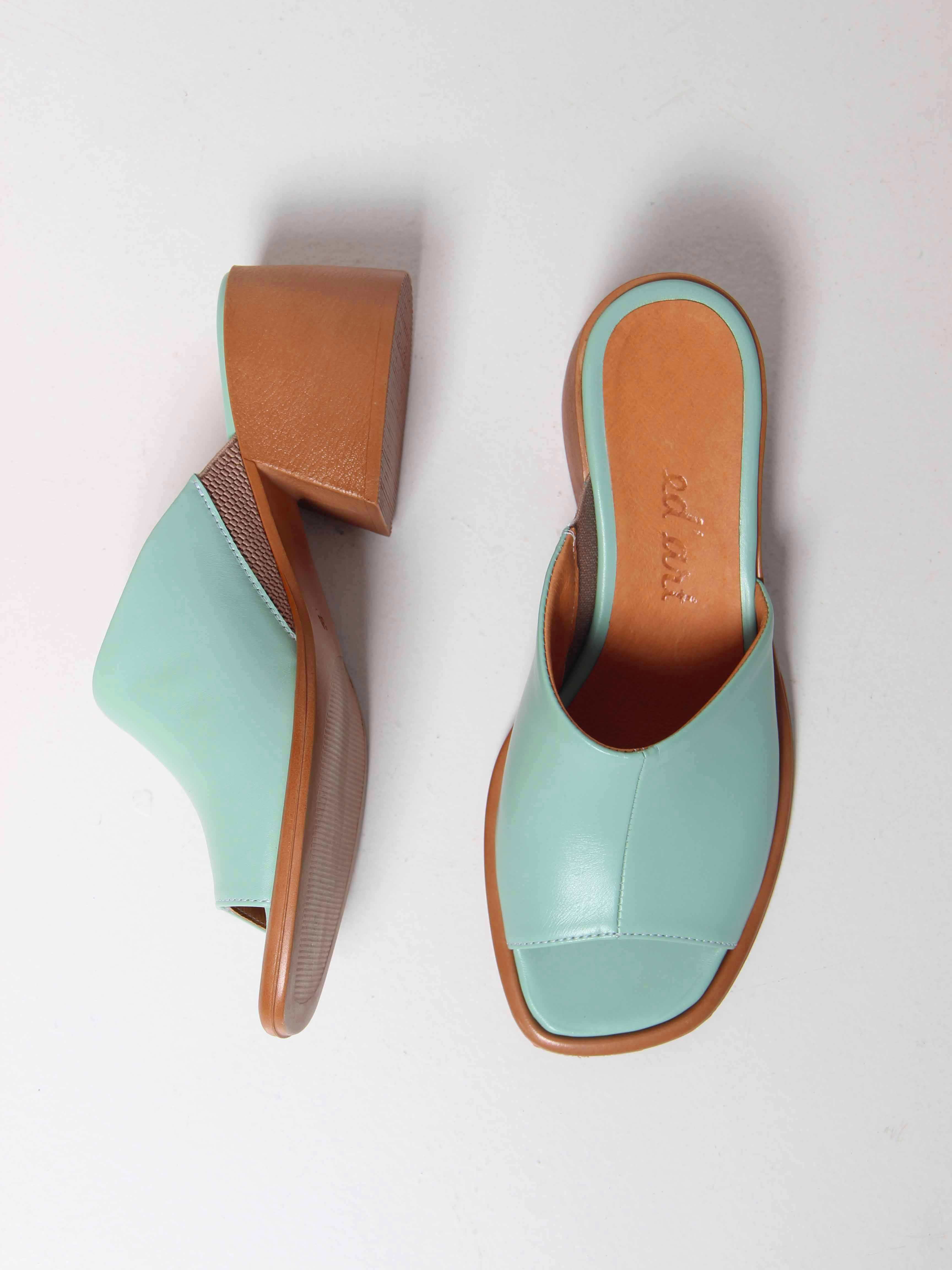 картинка Босоножки ED'ART 4012.23663'be. Мята виктория от интернет магазина