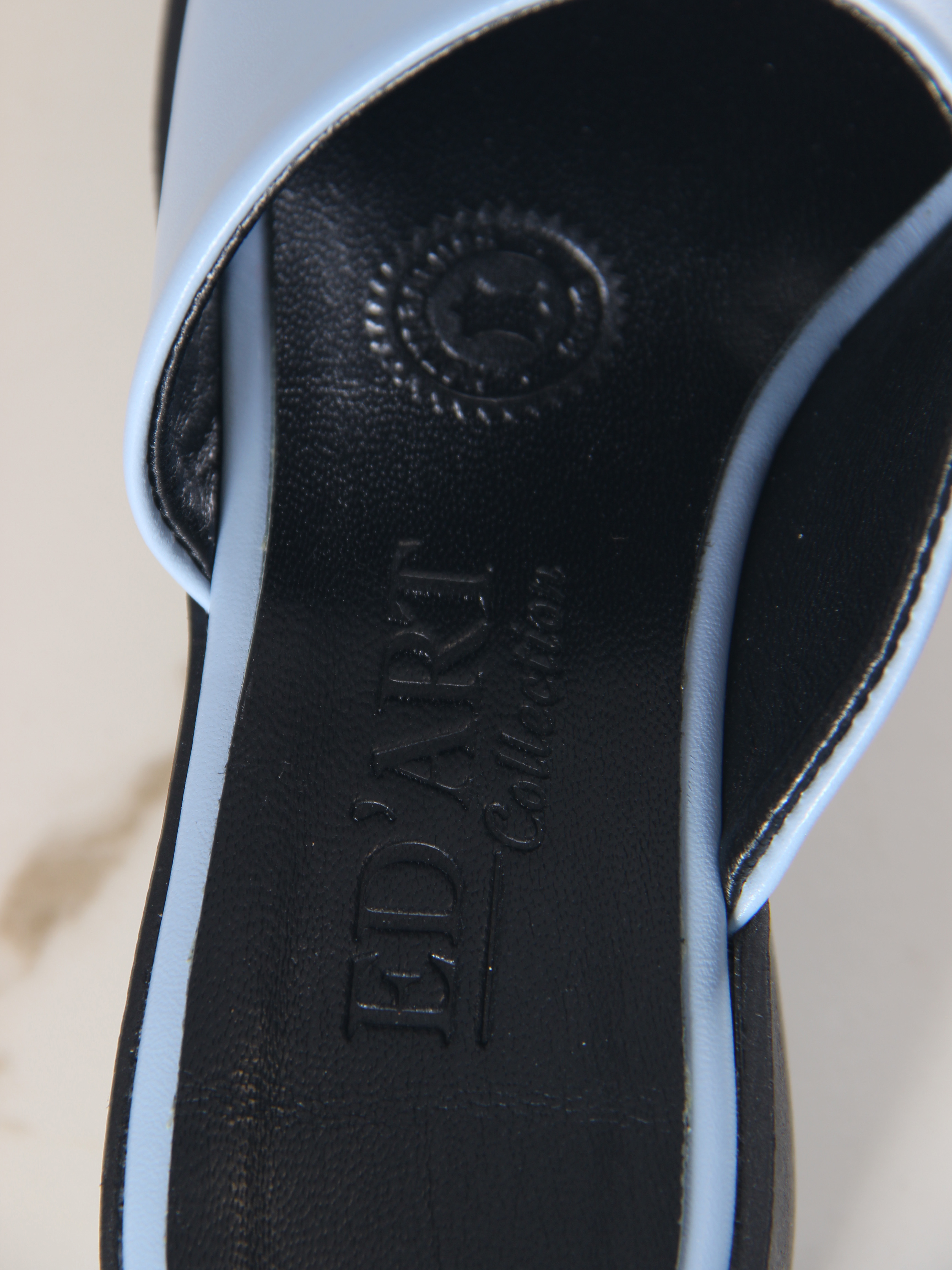 картинка Босоножки ED'ART 4012.23663'bl. Голубая виктория от интернет магазина