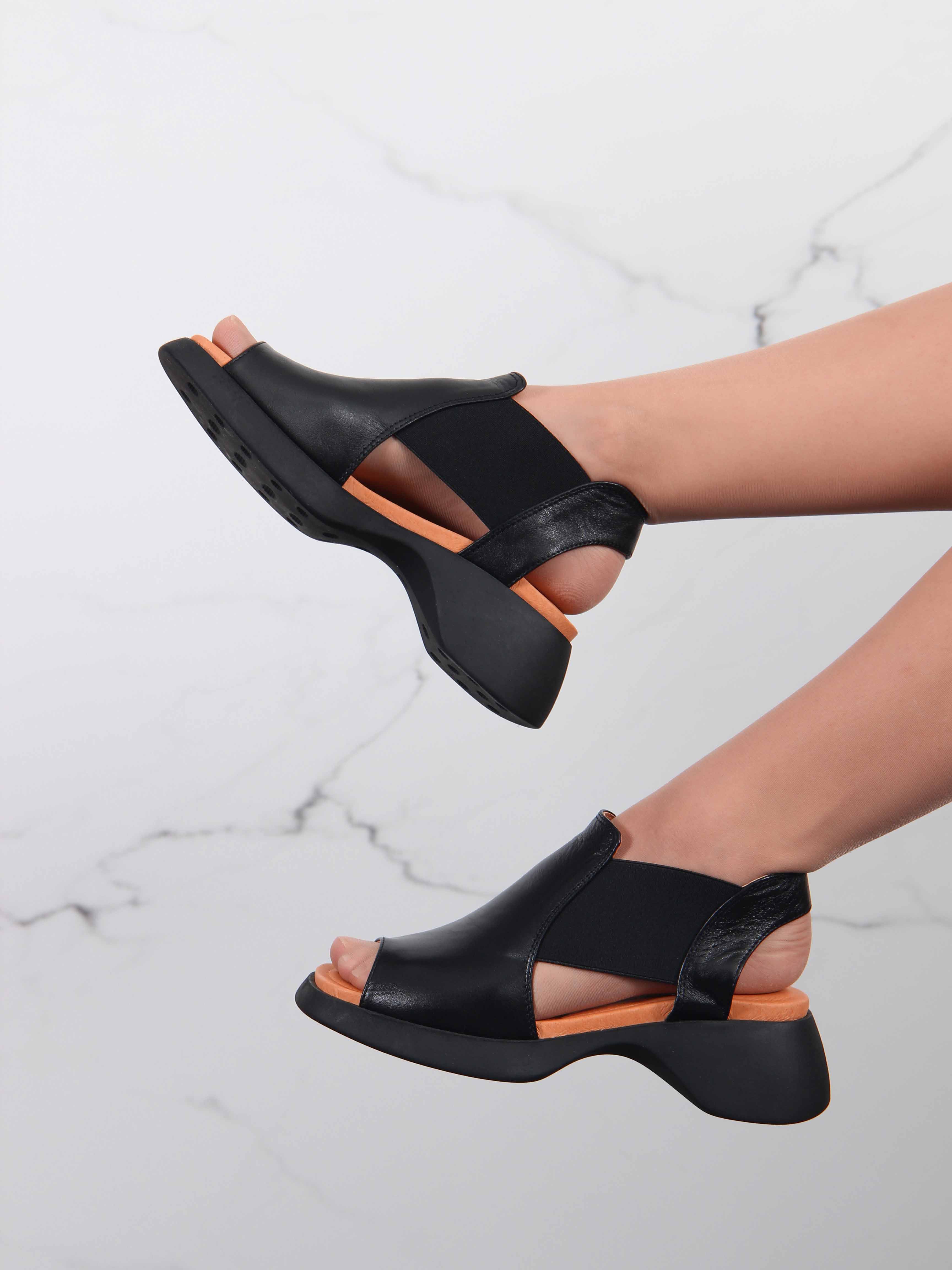 картинка Босоножки ED'ART 3024.123'bl. Черный от интернет магазина