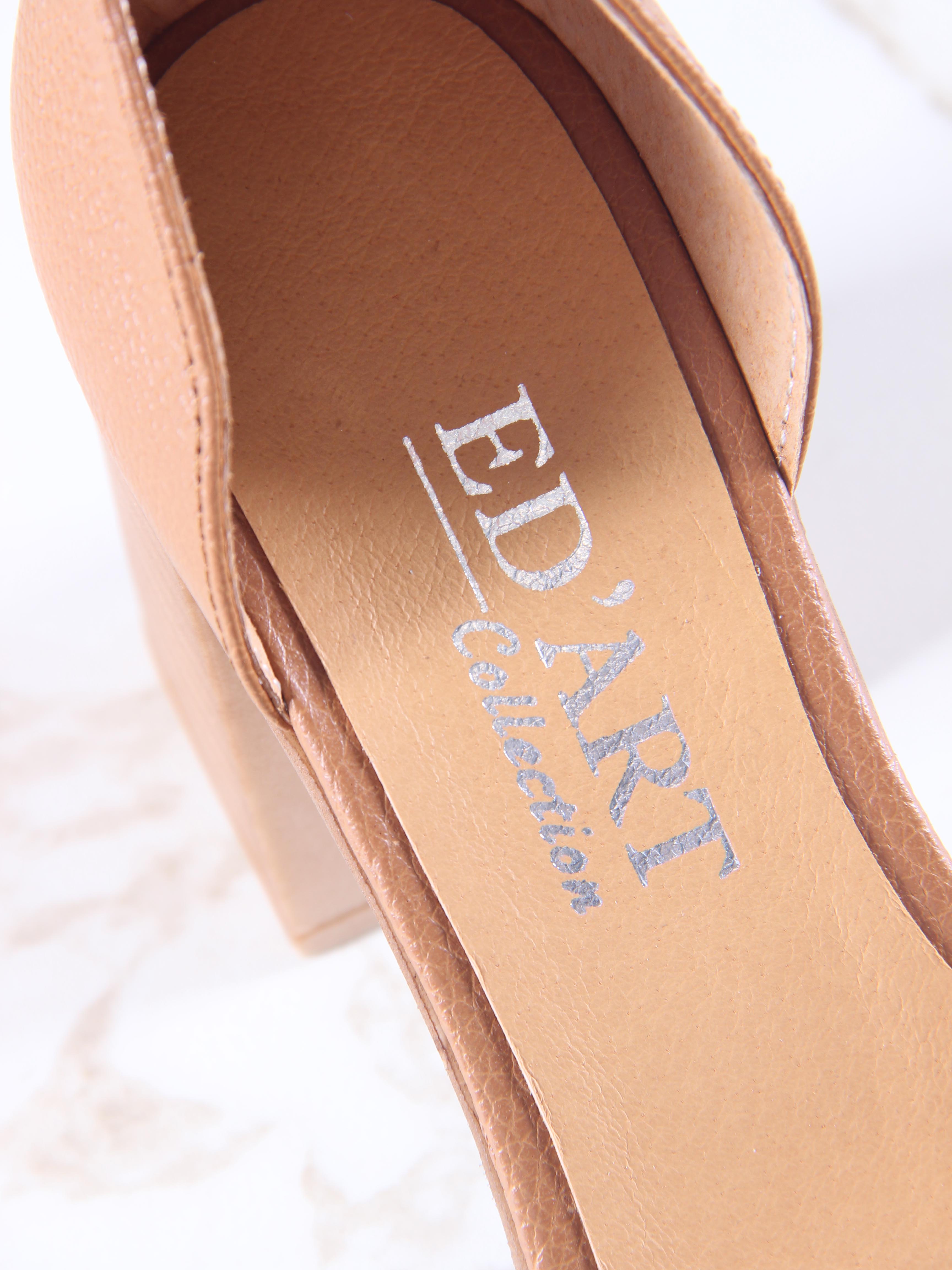 картинка Босоножки ED'ART 6104.23653'be. рыжий макс от интернет магазина