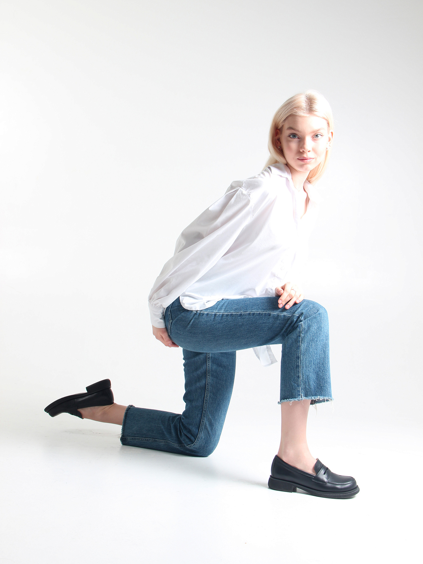 картинка Лоферы туфли ED'ART 175.патриция'bl. черный от интернет магазина