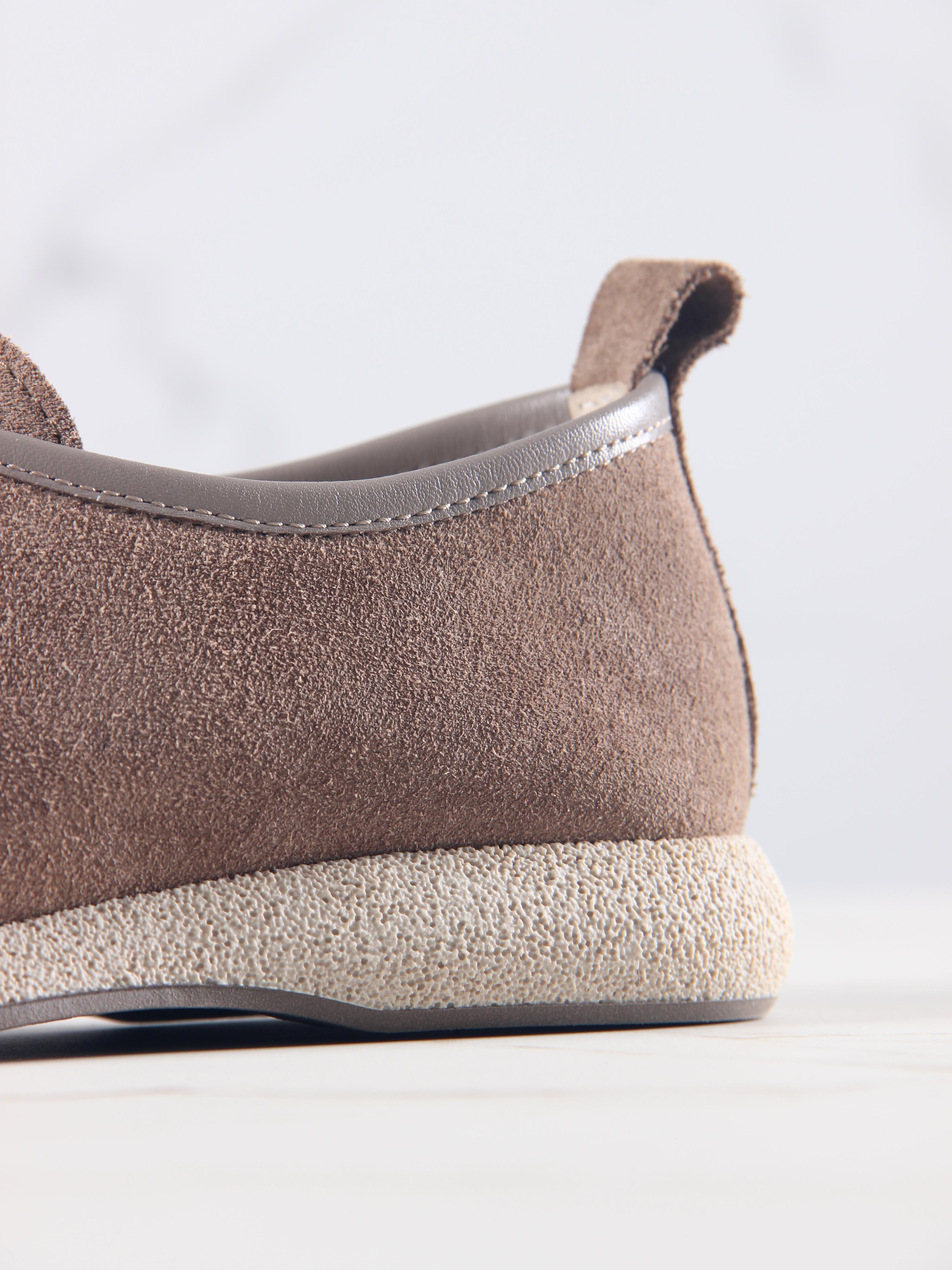 картинка Мокасины ED'ART 191.1607'be. коричневый капучино замша от интернет магазина