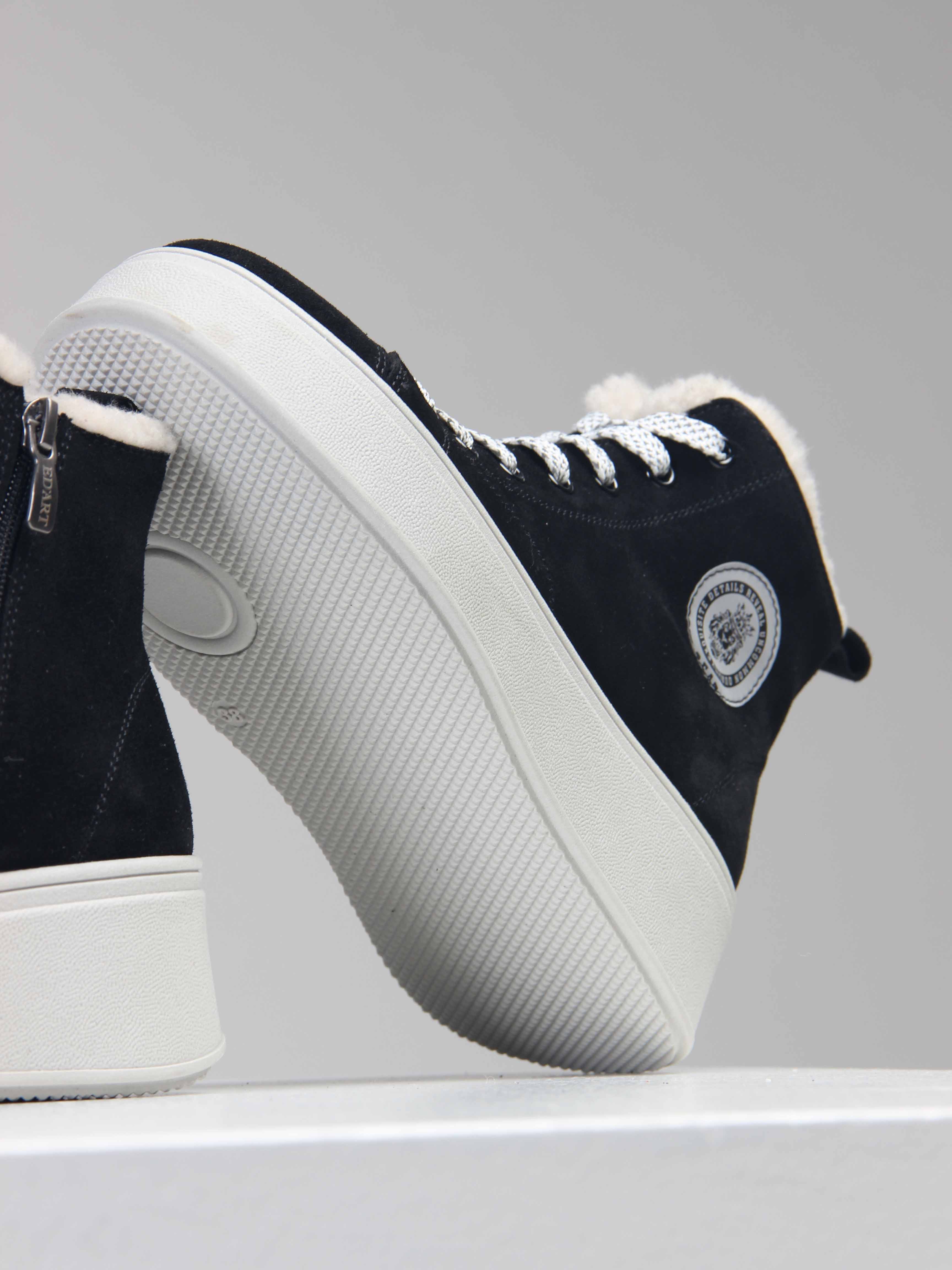 картинка Ботинки ED'ART 217.ALTA'gr. черный замша от интернет магазина