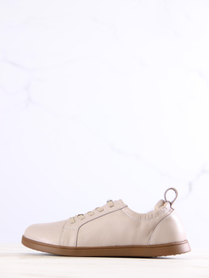 Кеды босоногие кожаные 