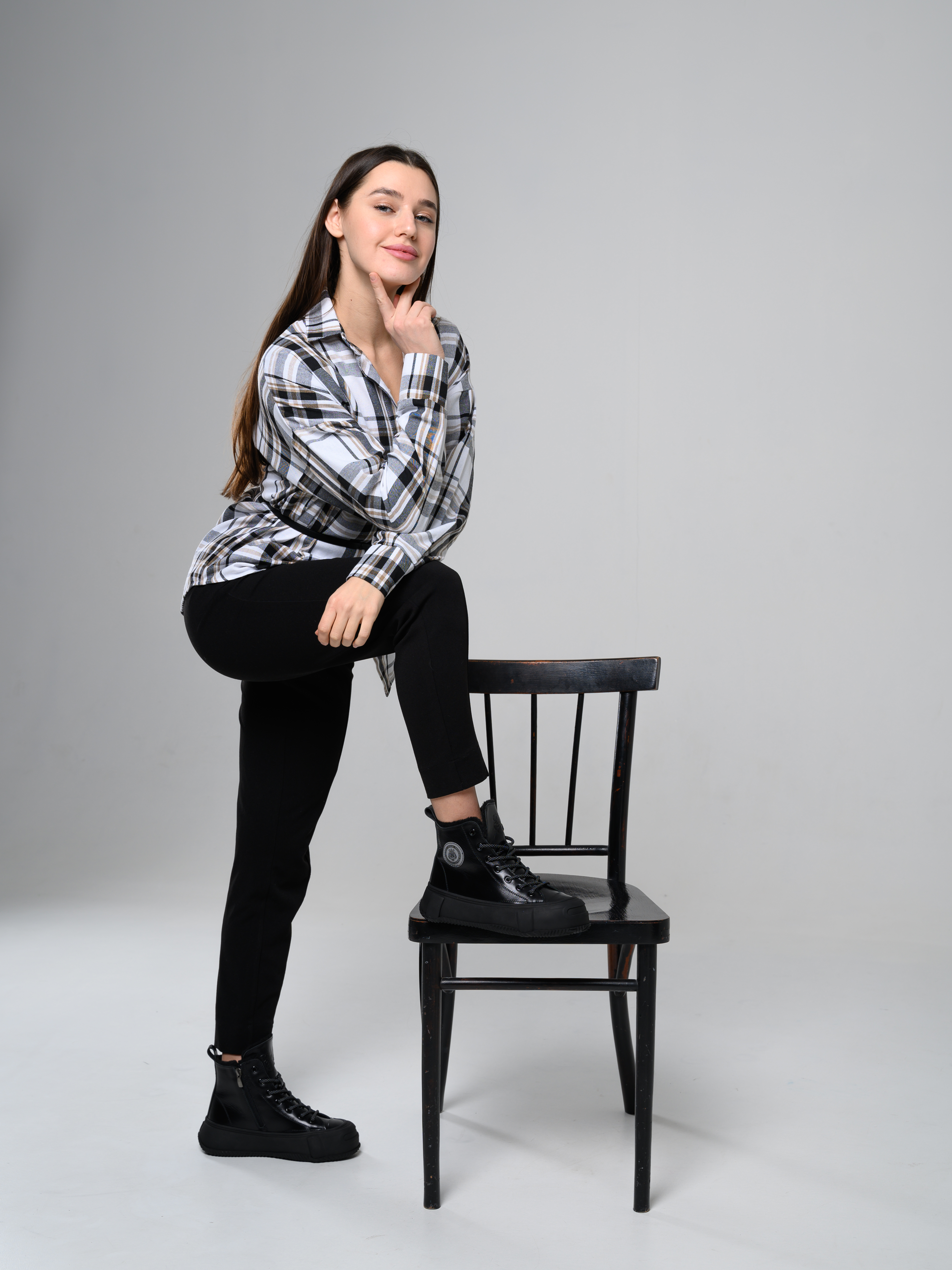 картинка Ботинки ED'ART 217.PODYUM151'bl. черный от интернет магазина