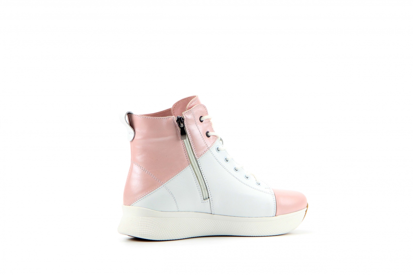 картинка Ботинки ED'ART 312.omega.w.white/pink от интернет магазина