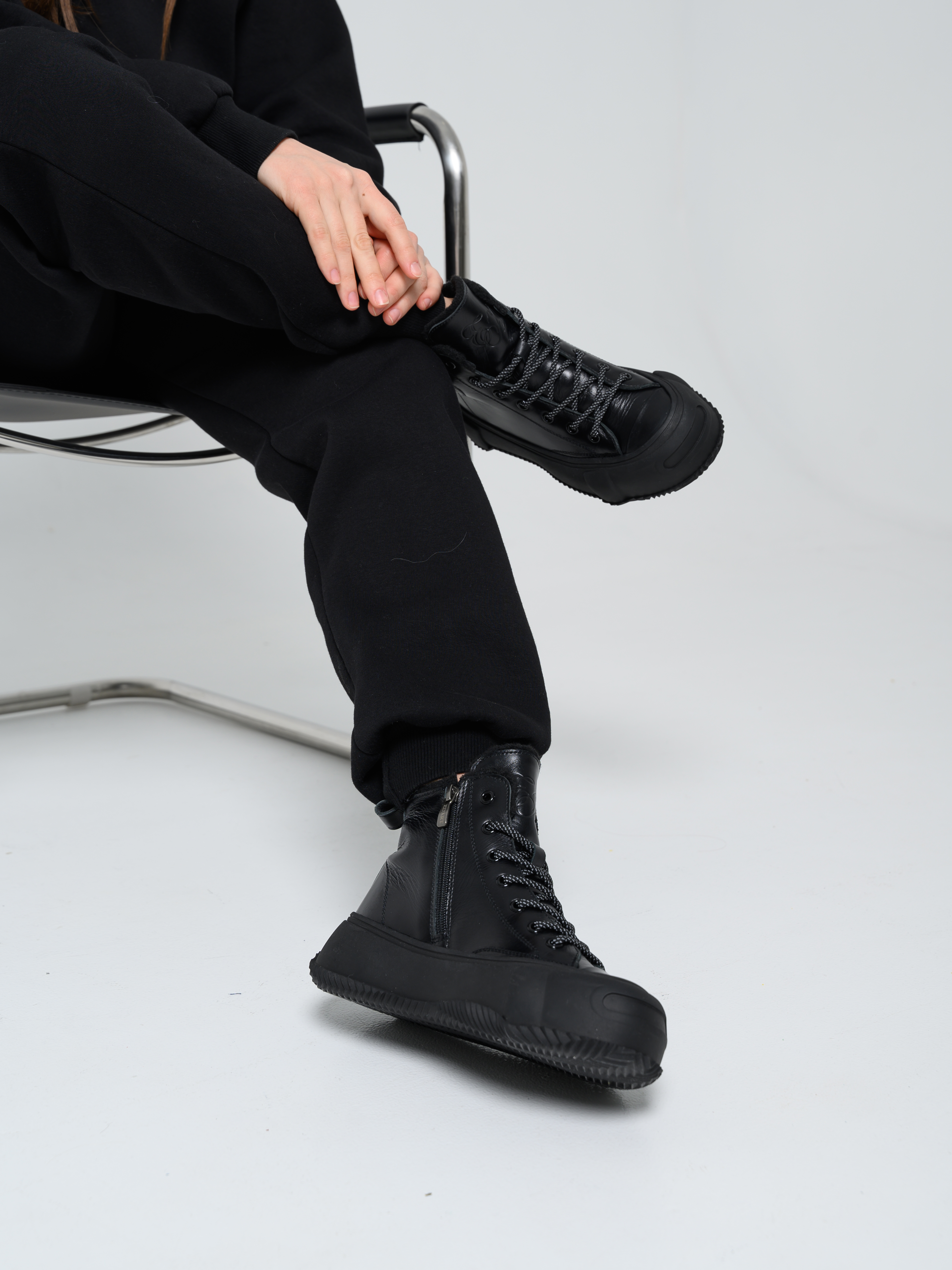 картинка Ботинки ED'ART 217.PODYUM151'bl. черный от интернет магазина