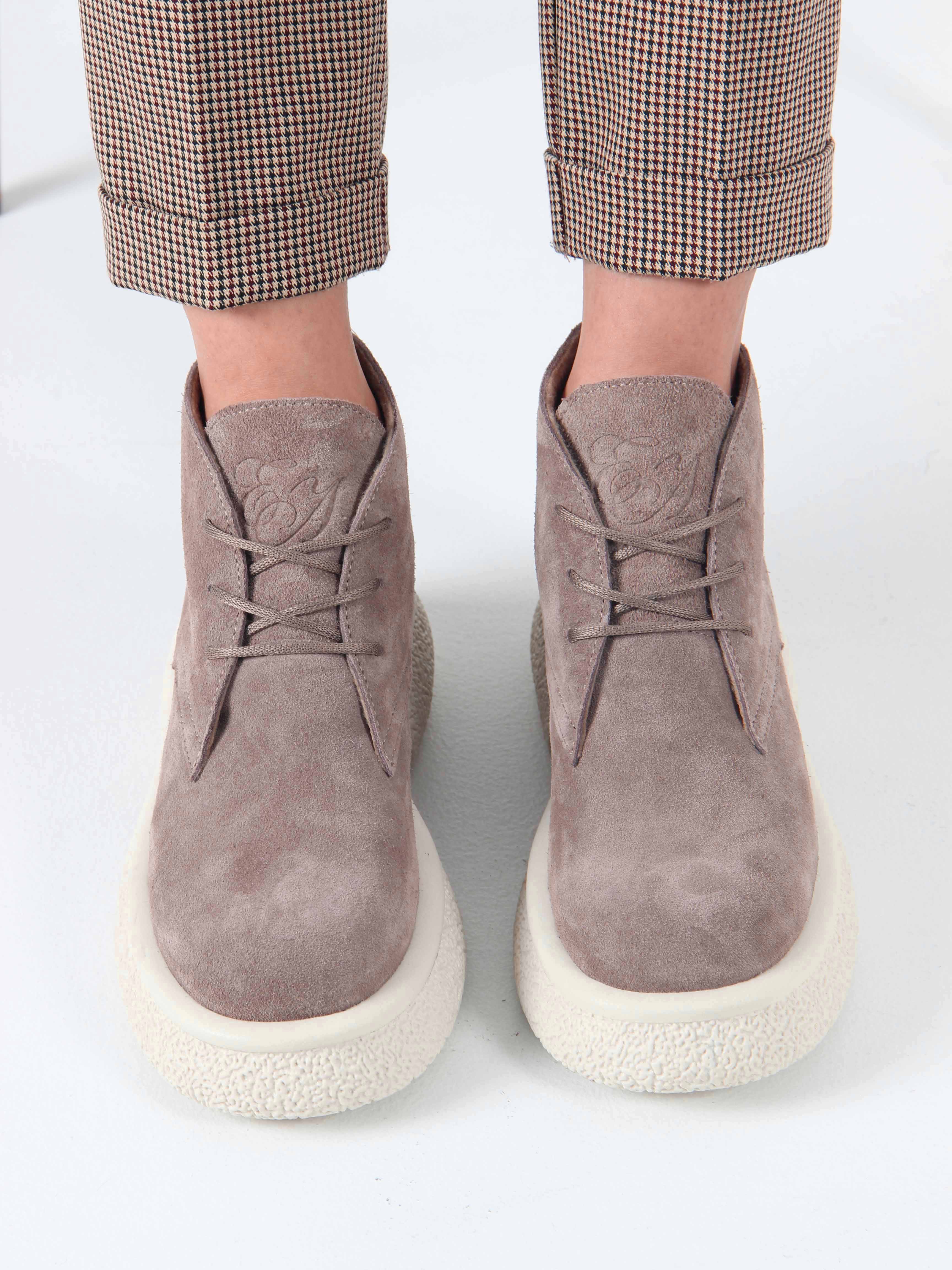 картинка Ботинки ED'ART 308.агата'w. капучино замш от интернет магазина