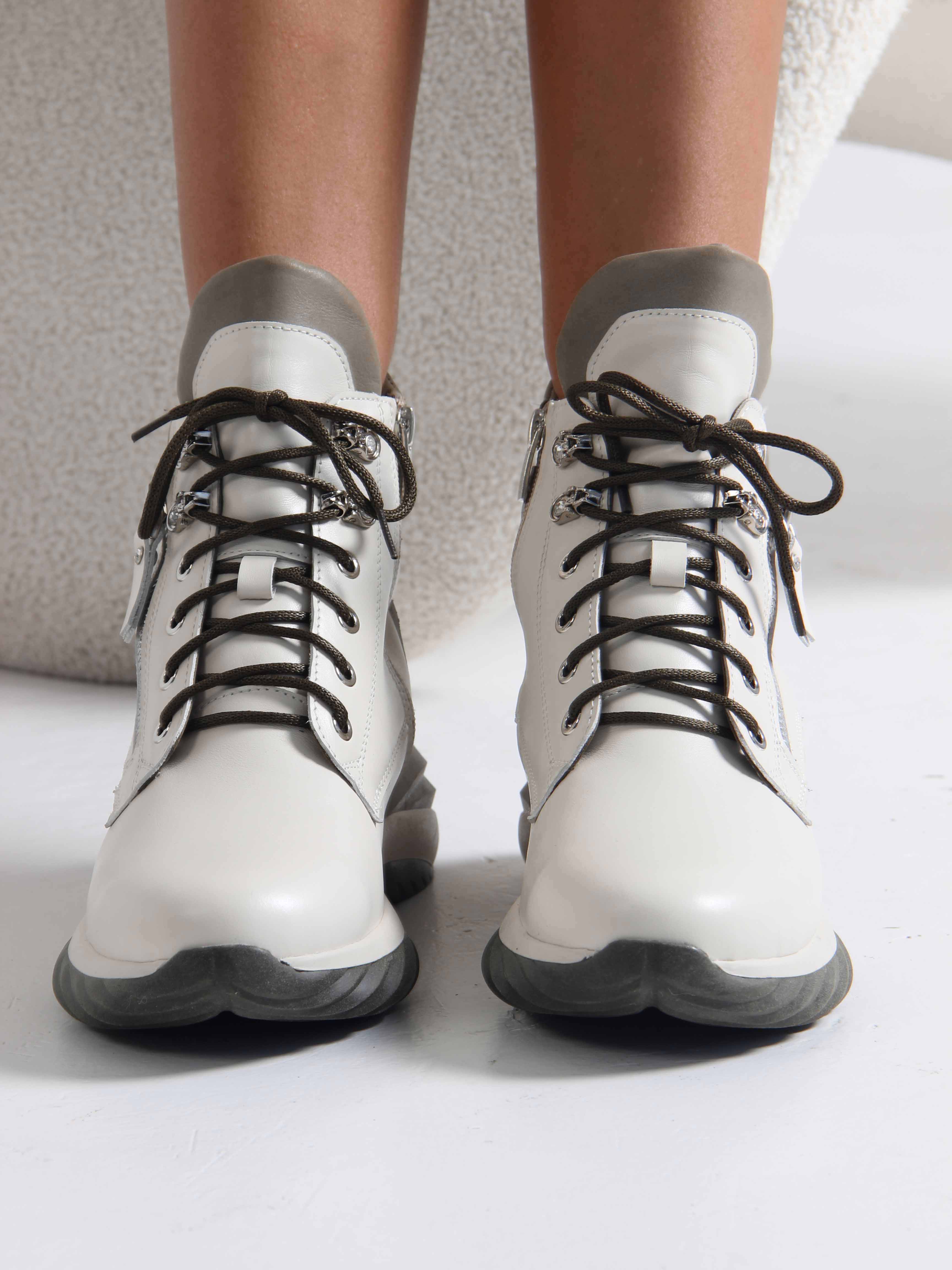 картинка Ботинки ED'ART 261.uno2'gr.Бежевый хаки от интернет магазина