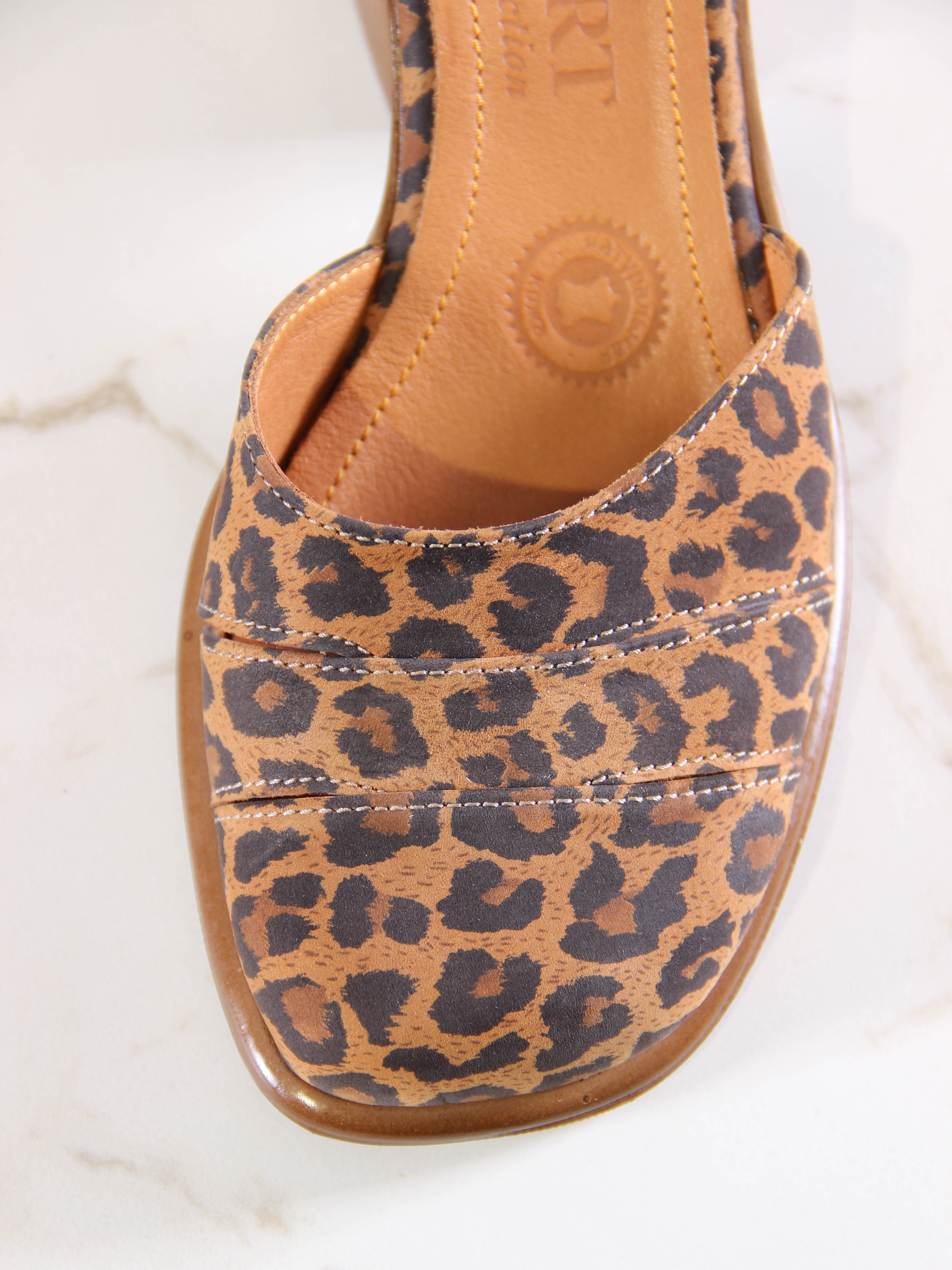 картинка Босоножки ED'ART 5032.23663'be.Коричневый леопард от интернет магазина