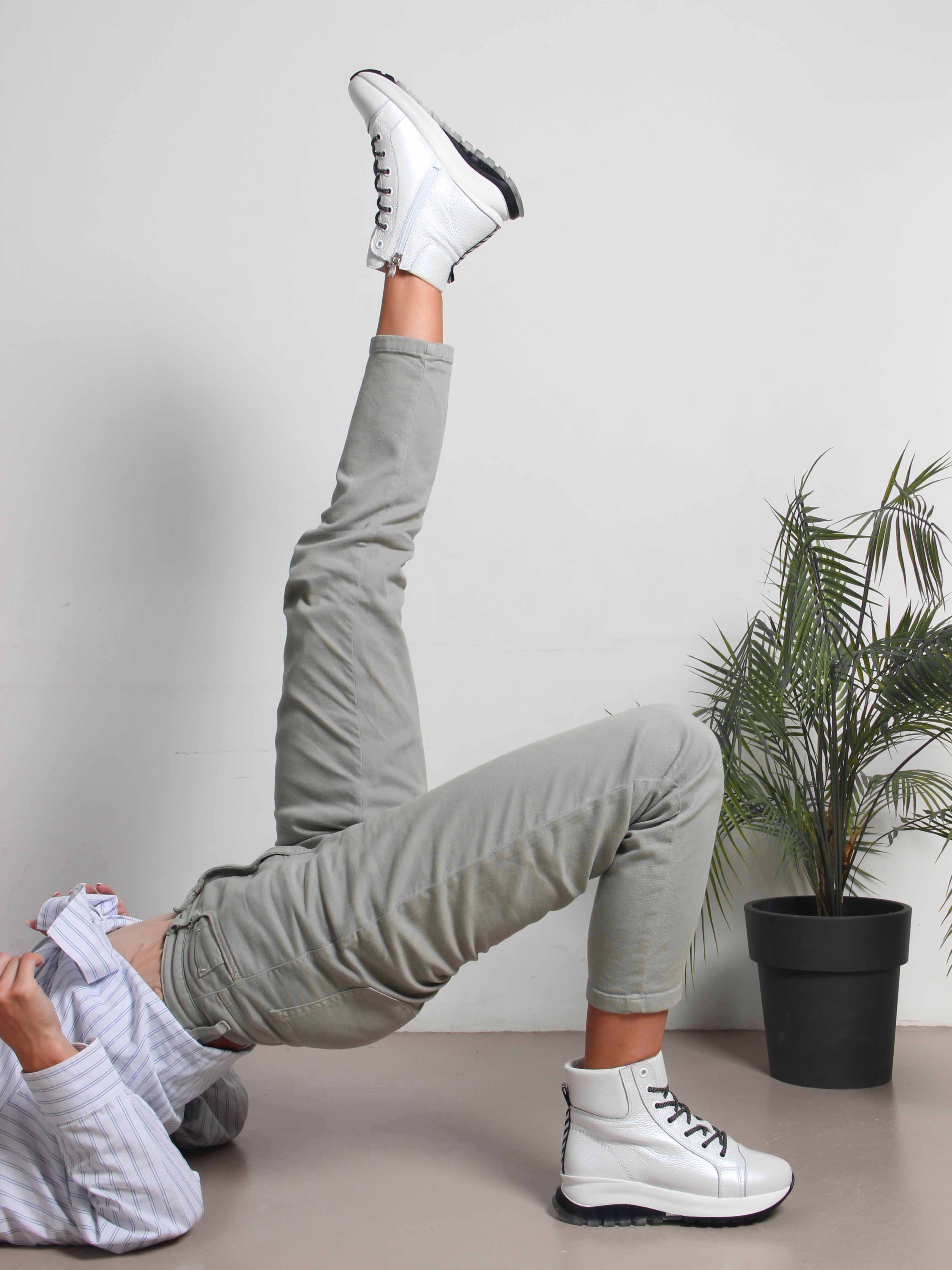 картинка Ботинки ED'ART 311.AVATAR'bl. Белый макс от интернет магазина