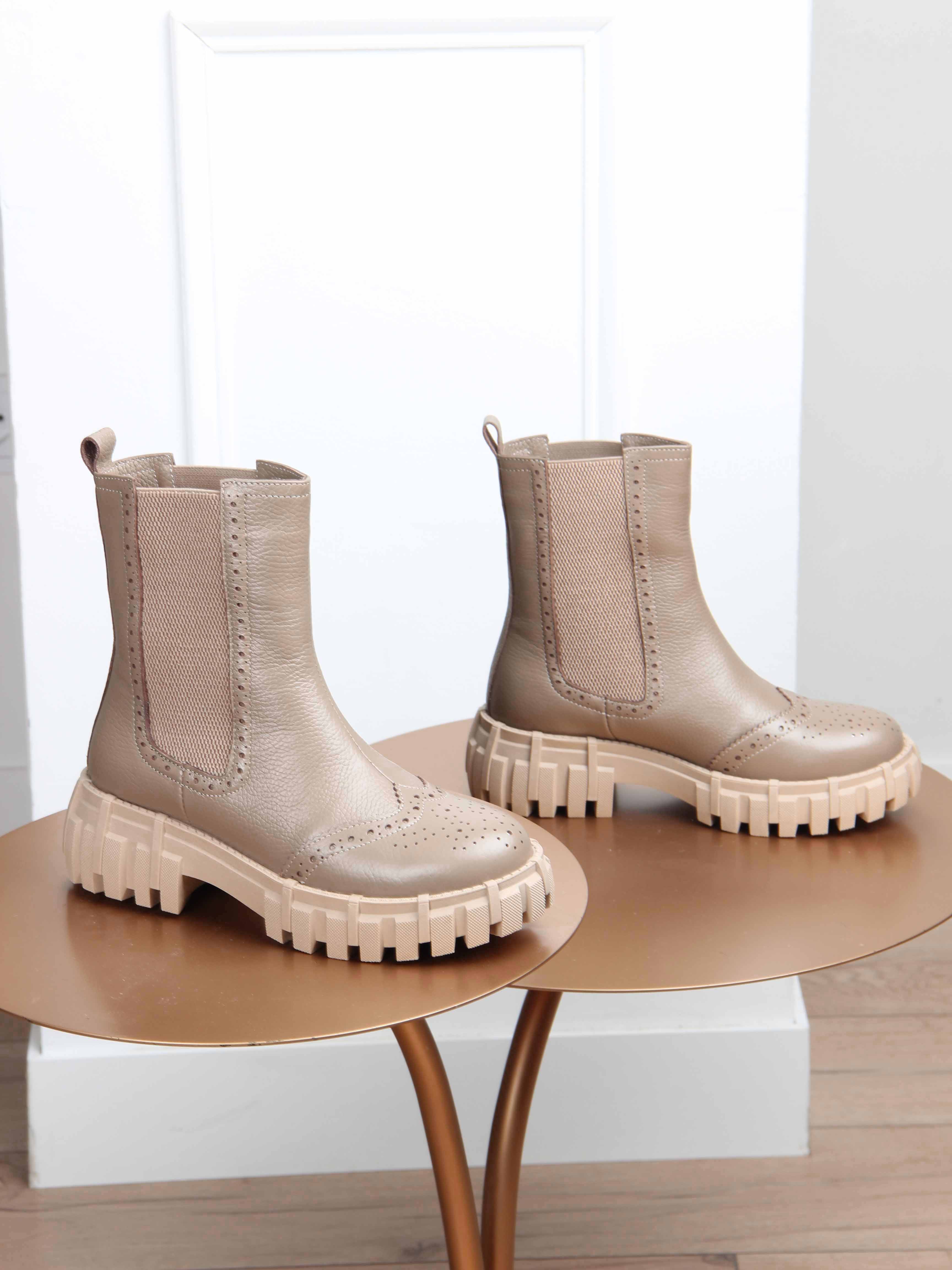 картинка Челси ED'ART 360.P.466'be. cocoa flotter от интернет магазина