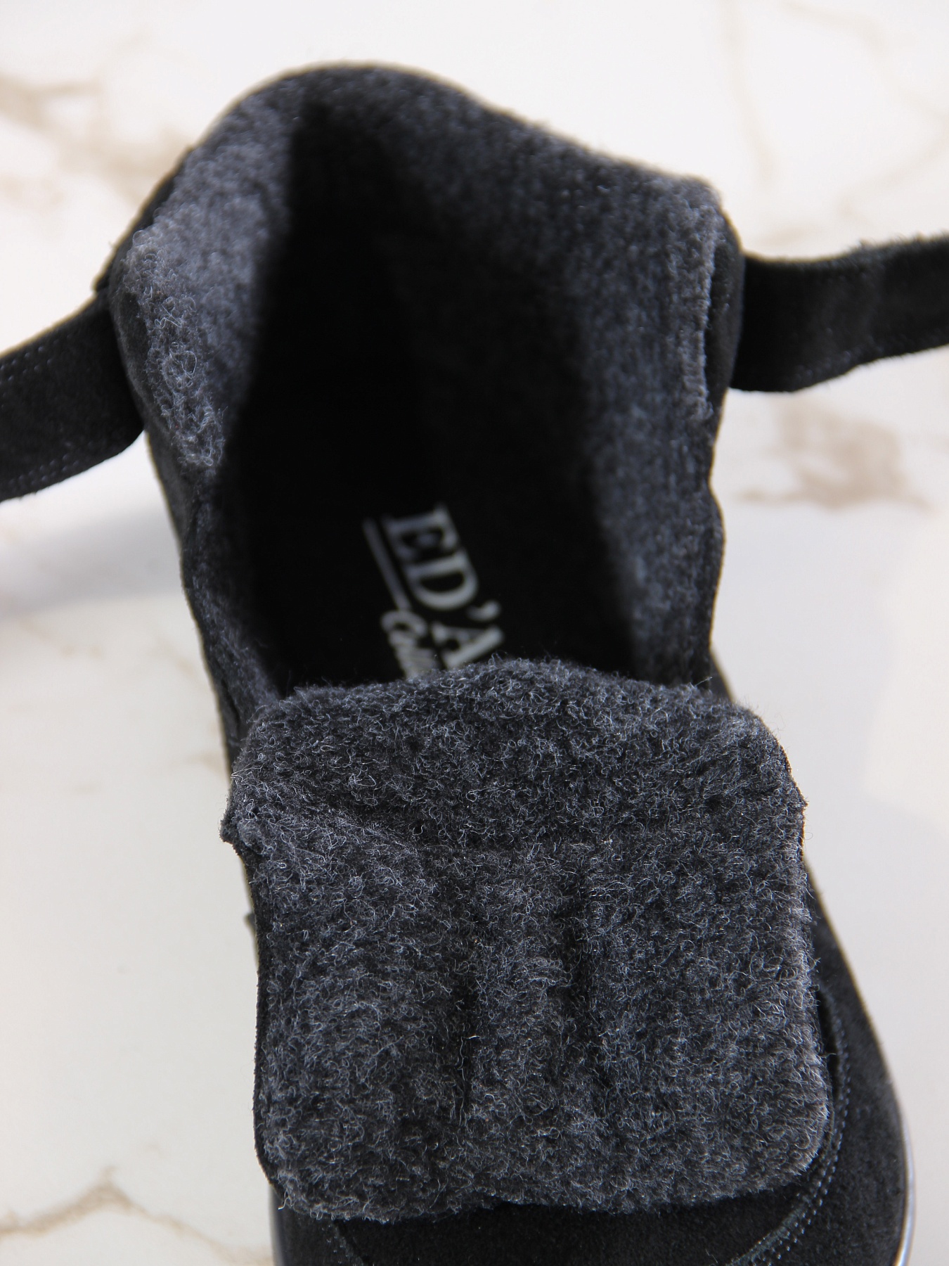 картинка Босоногие ботинки  ED'ART 211.NATA'bl.Черная замша от интернет магазина