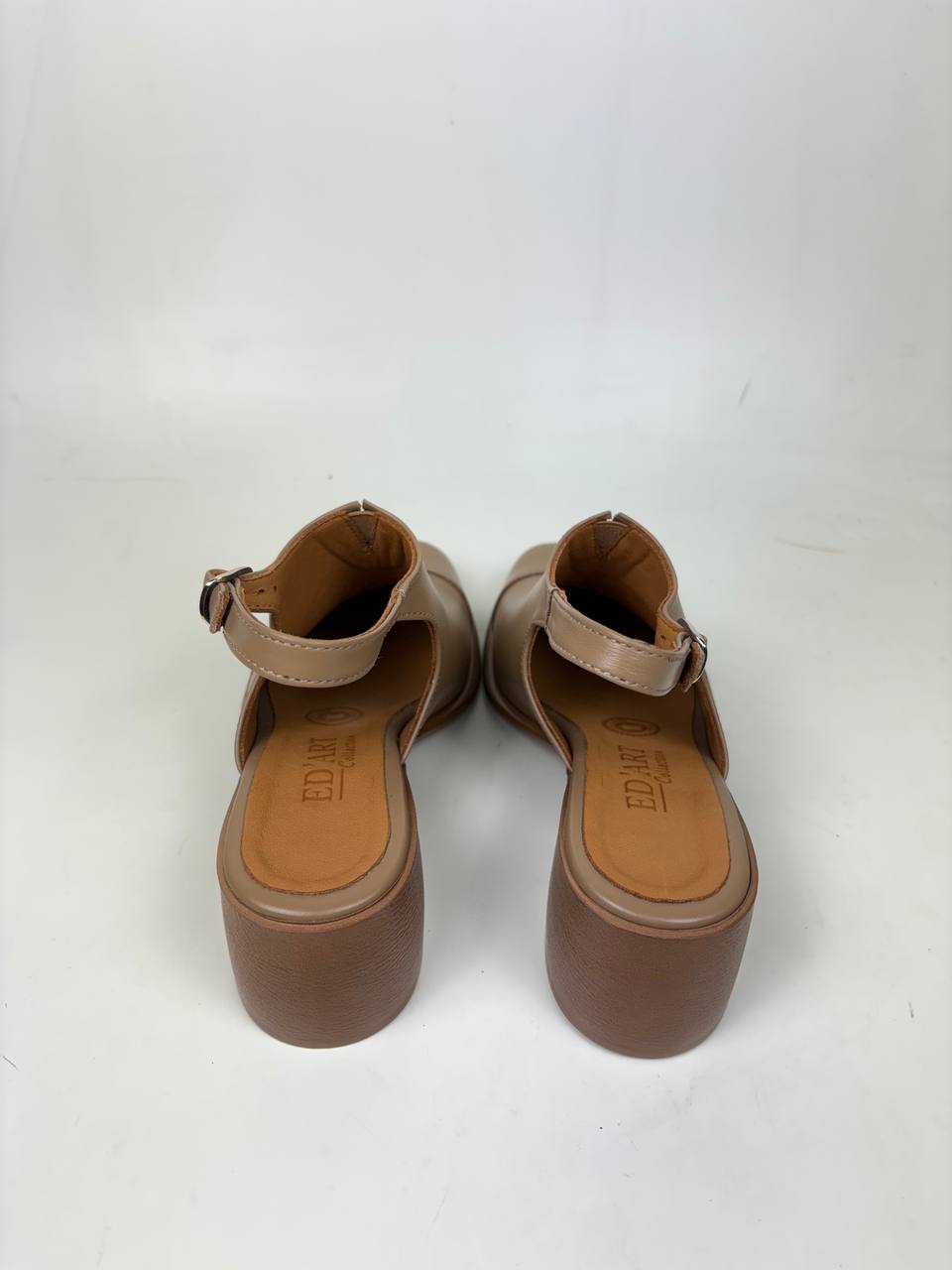 картинка Босоножки ED'ART 5133.23663'be. Круассан майами+коричневый уценка от интернет магазина