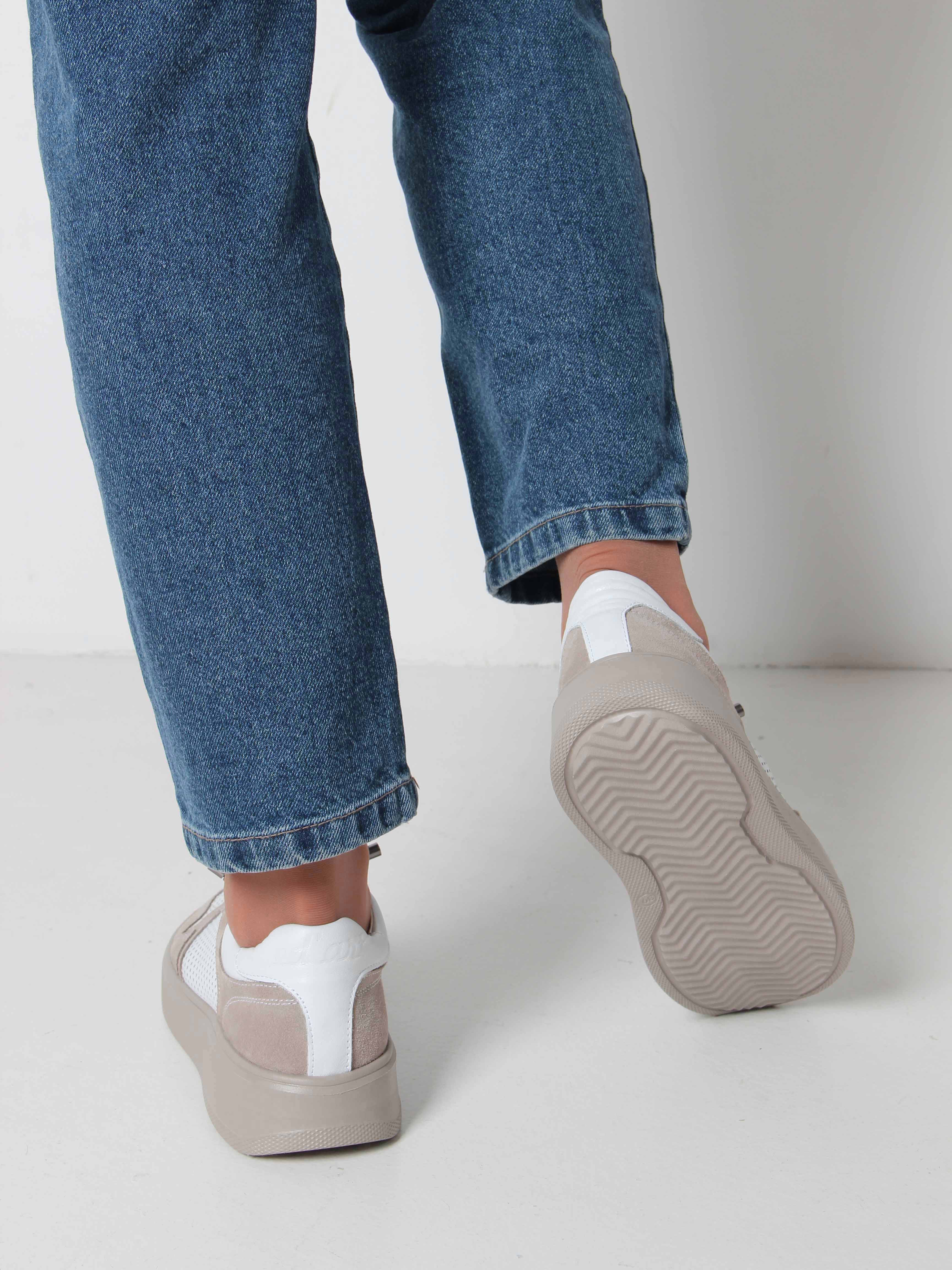 картинка Кеды ED'ART 149.LusiR2'la. Белый бежевый от интернет магазина