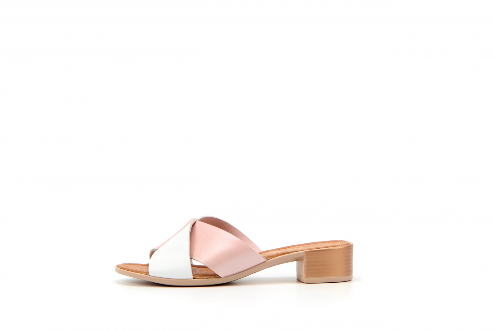 картинка Босоножки ED'ART 3010.312'w.pink-white от интернет магазина