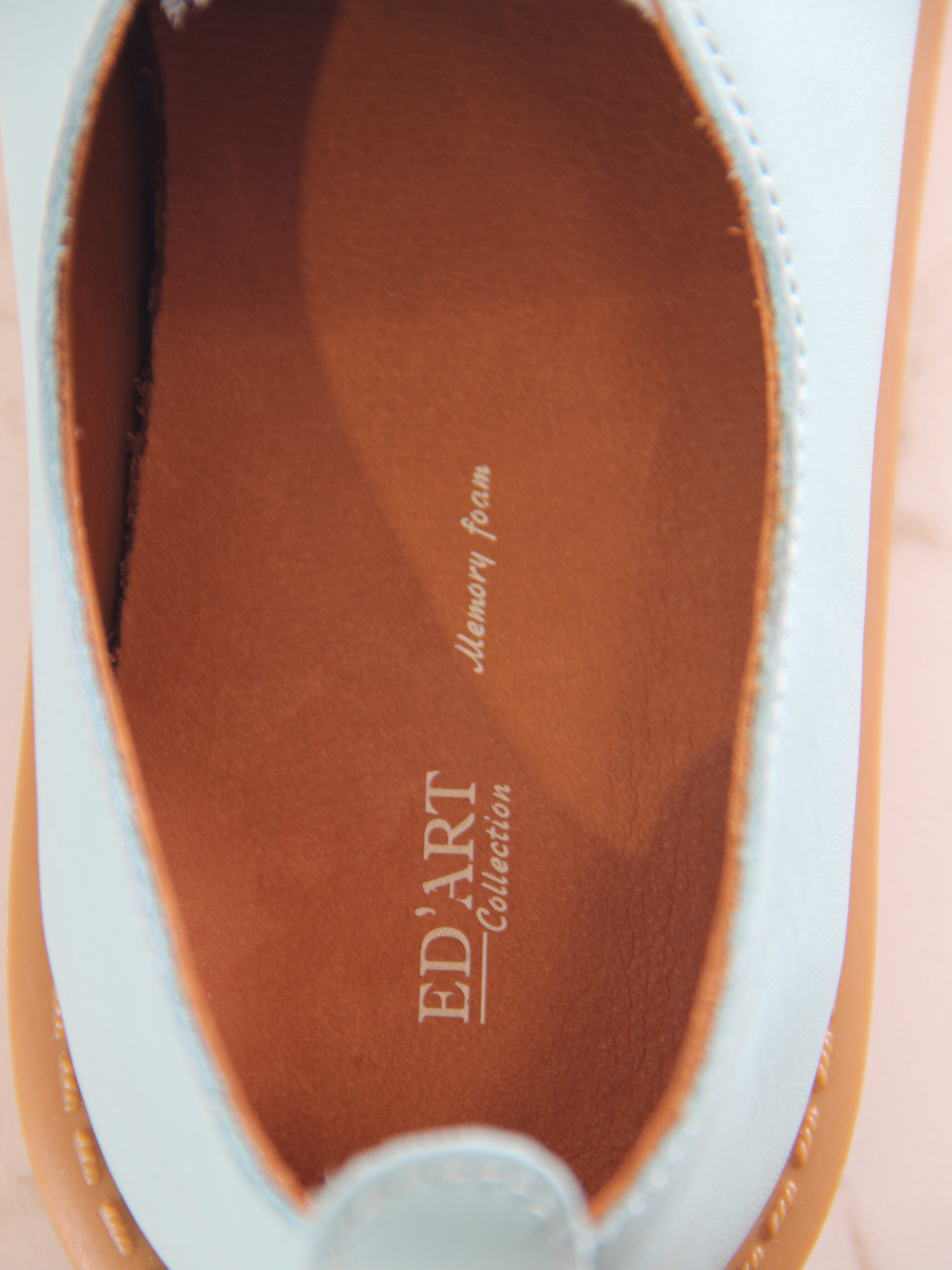 картинка Туфли ED'ART 107.ОКСЕ'br. Мята+коричневый от интернет магазина